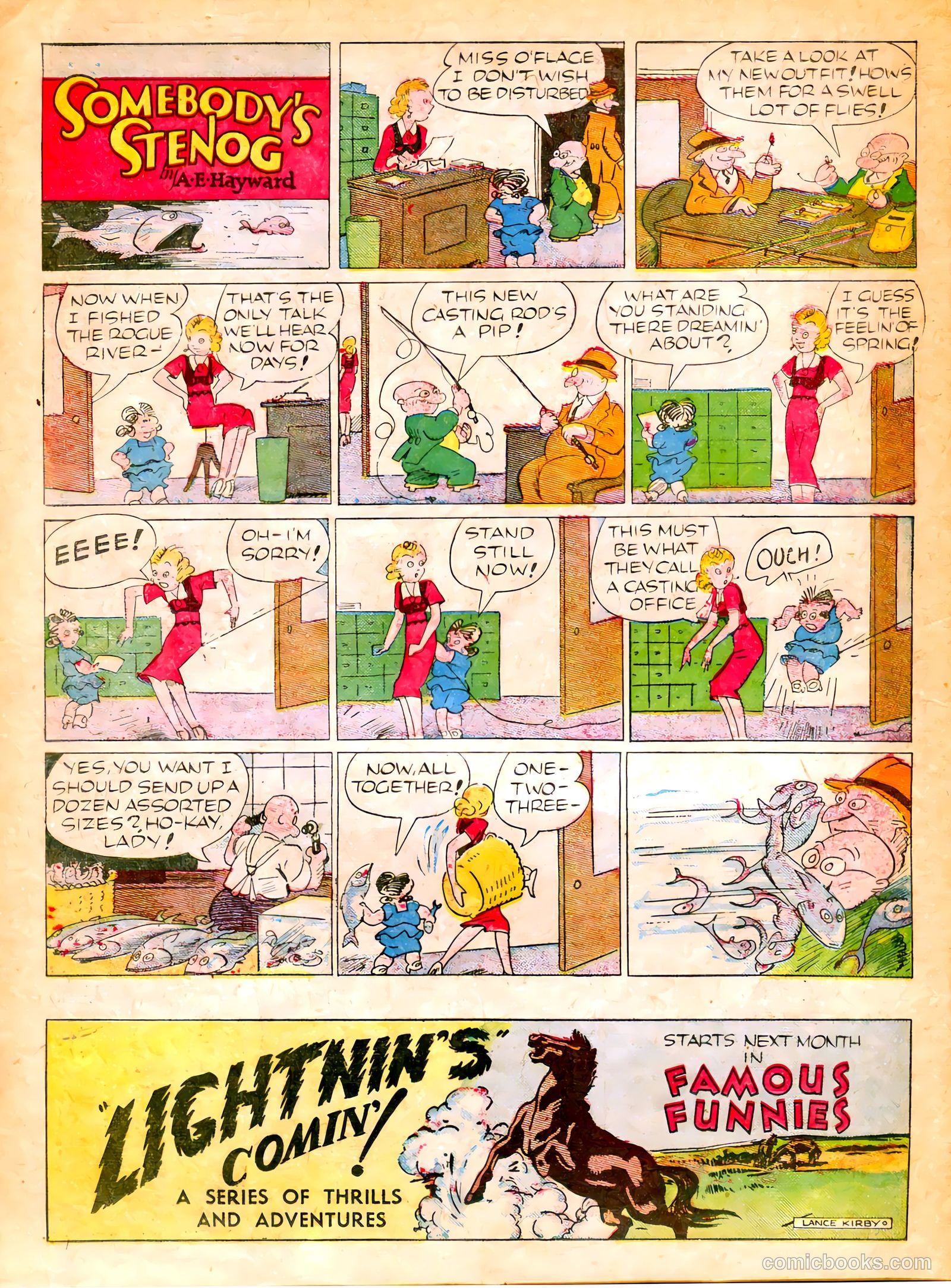 Famous Funnies #61 — page 44 of 64