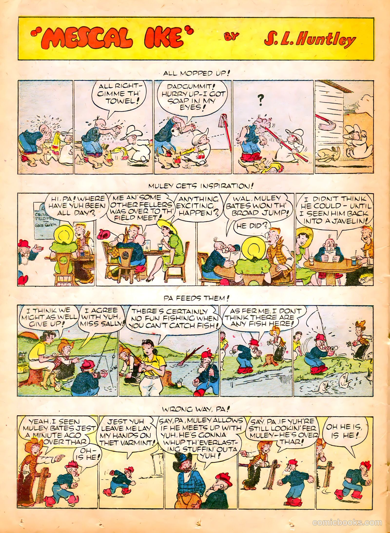 Famous Funnies #61 — page 46 of 64