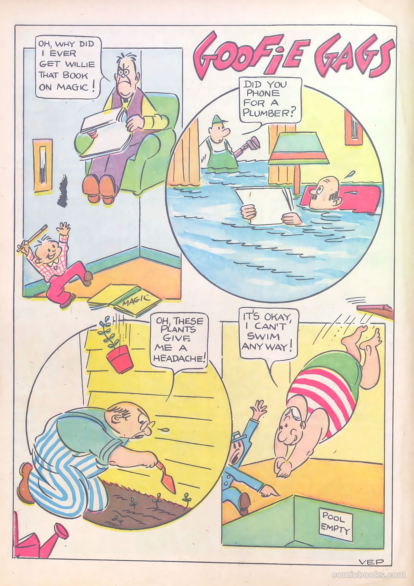 Famous Funnies #62 — page 4 of 65