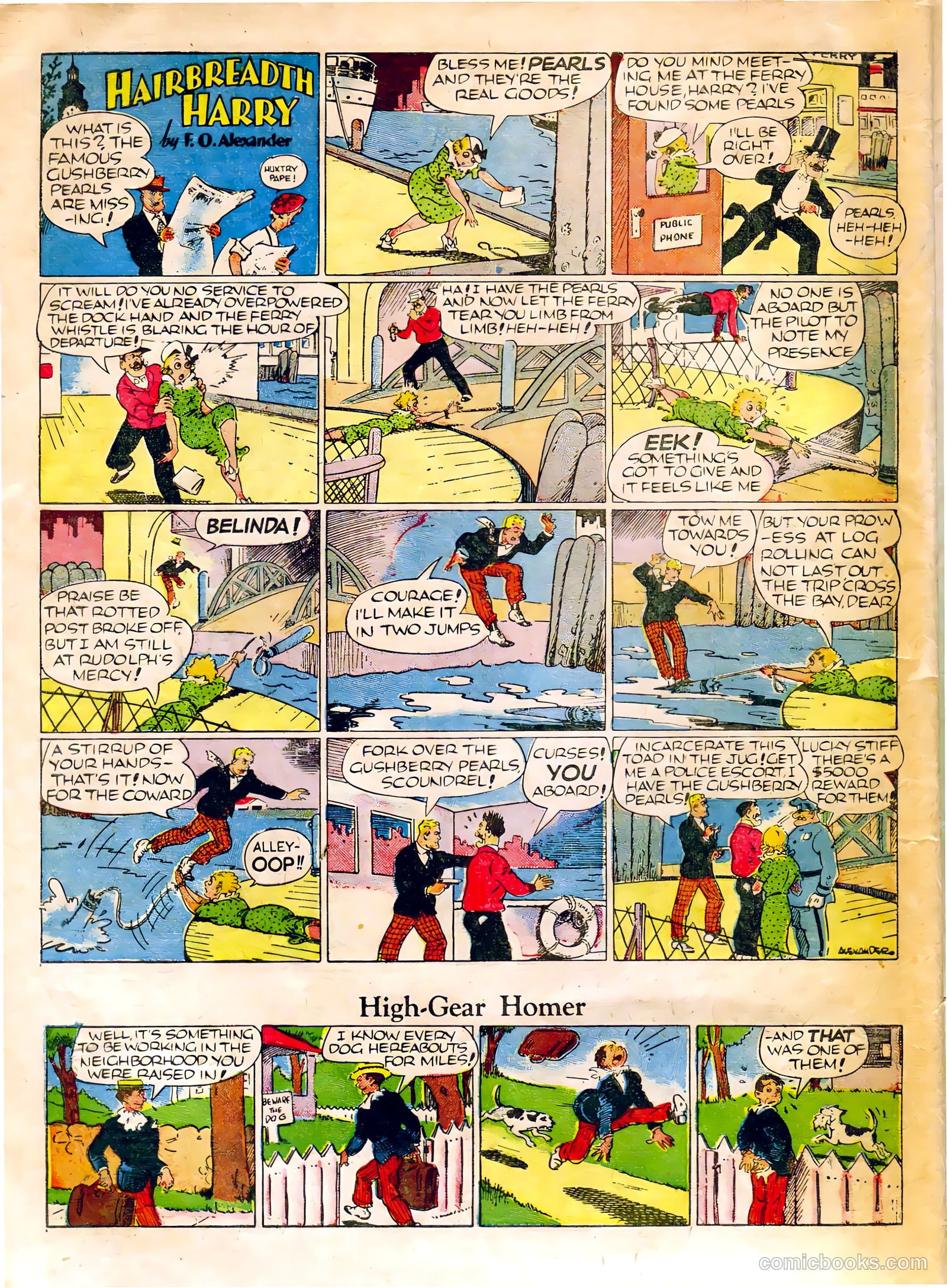 Famous Funnies #62 — page 17 of 65