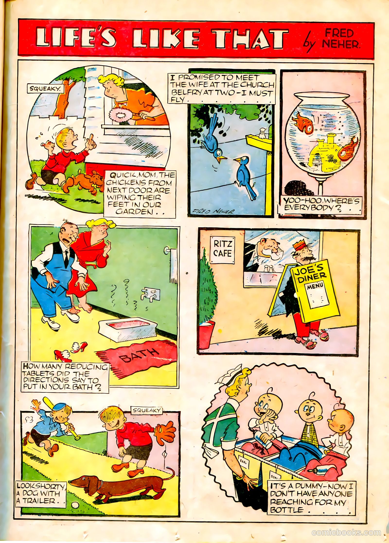 Famous Funnies #62 — page 18 of 65