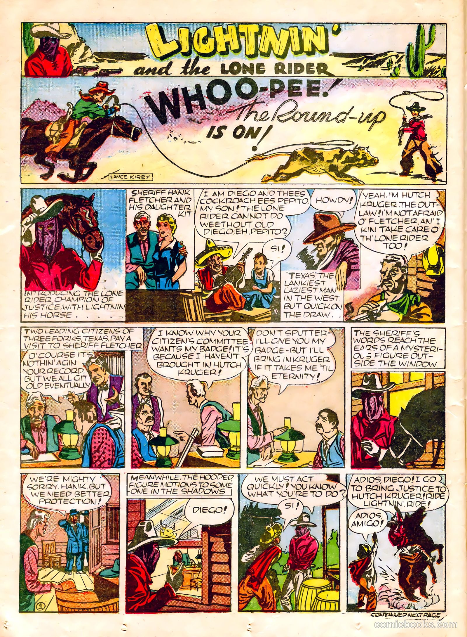 Famous Funnies #62 — page 19 of 65