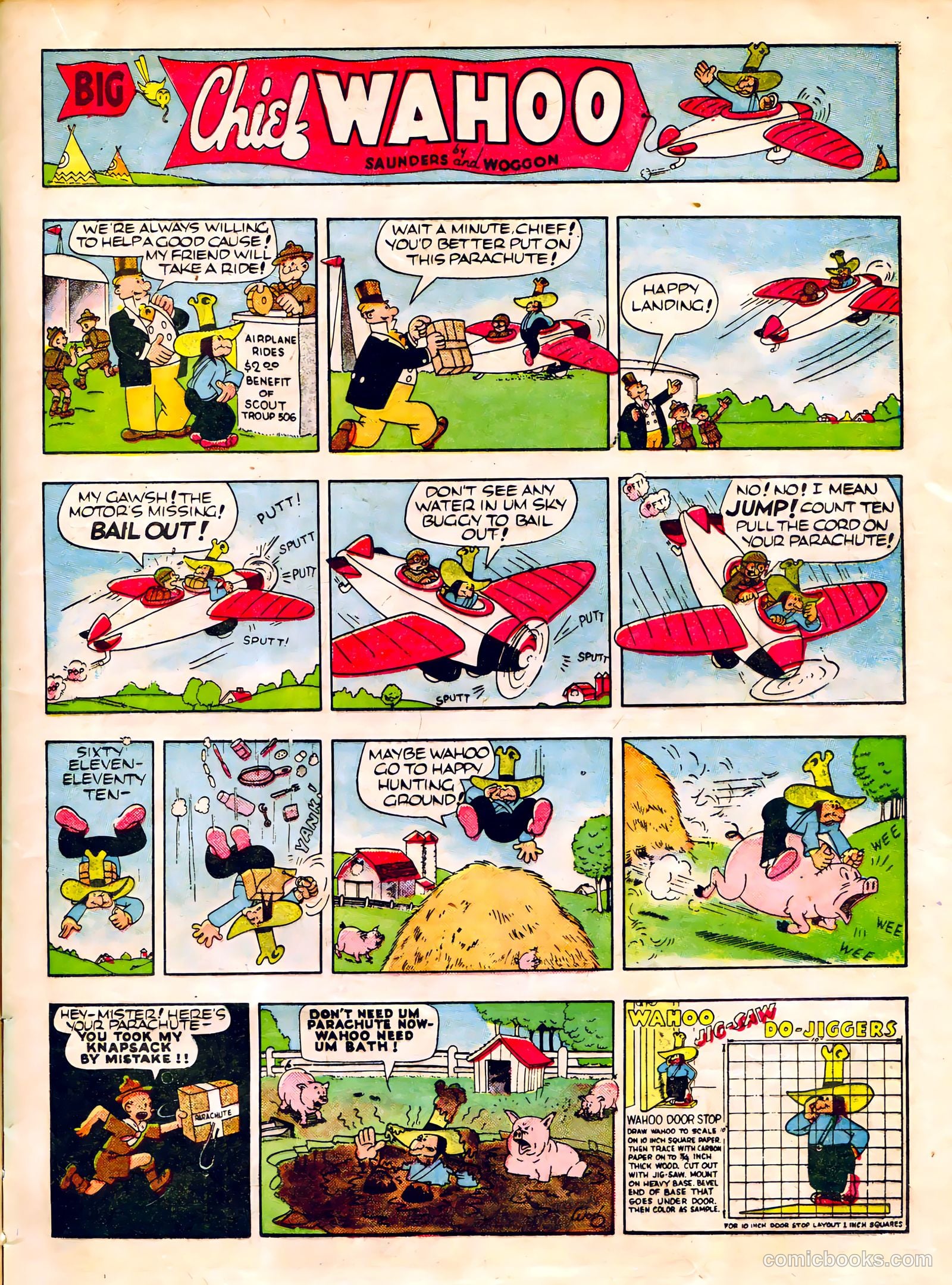 Famous Funnies #62 — page 22 of 65