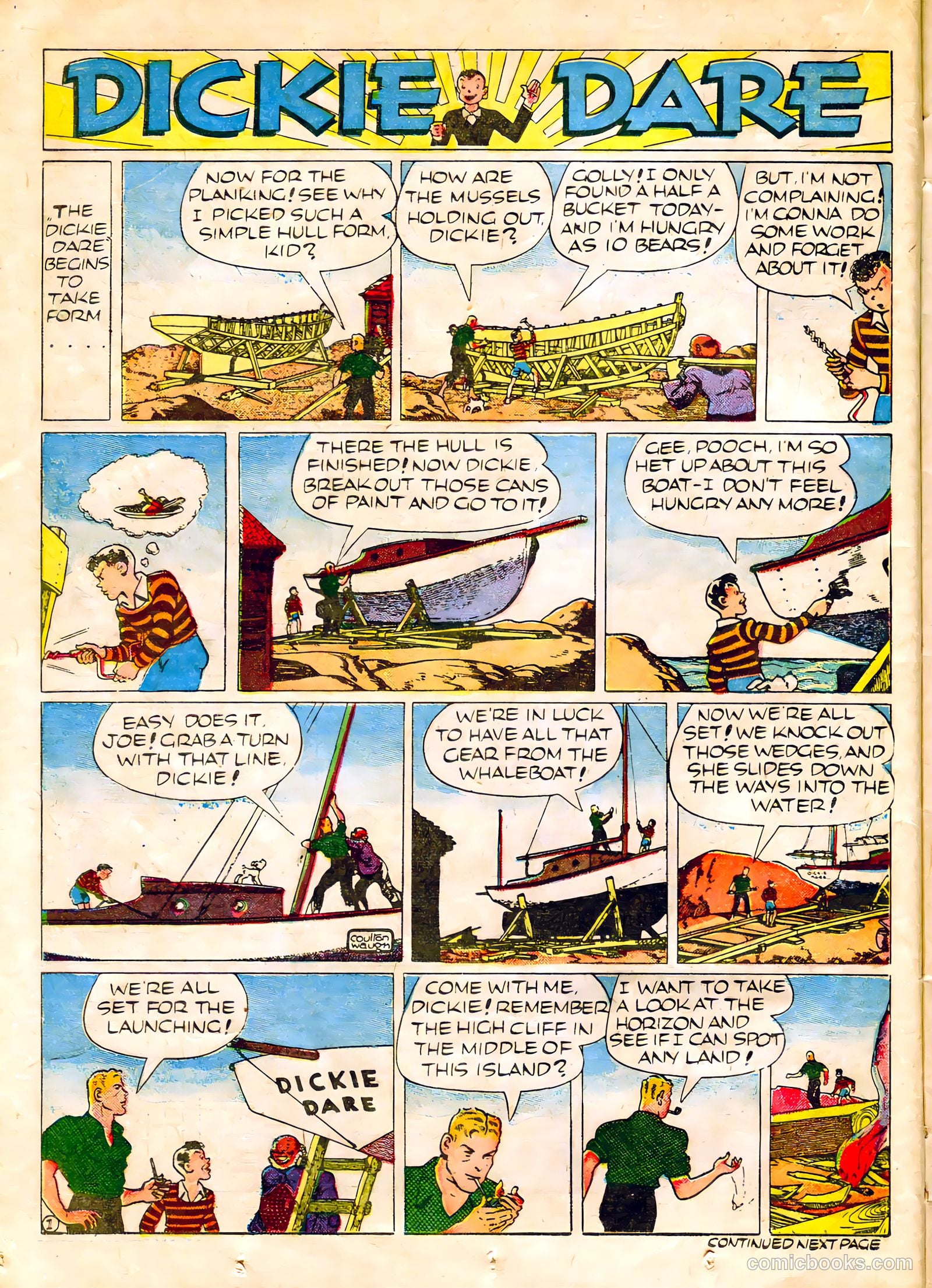 Famous Funnies #62 — page 23 of 65