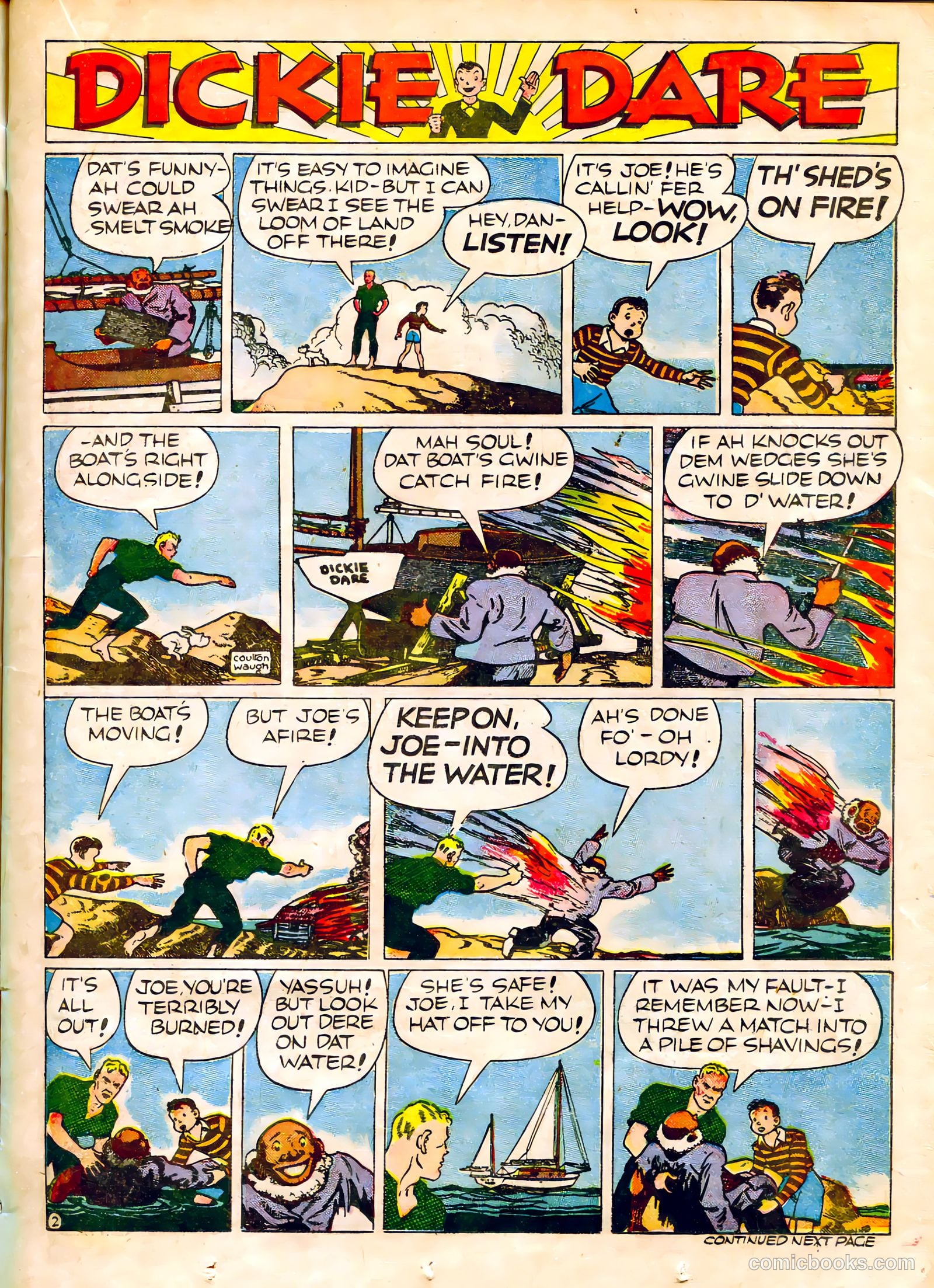 Famous Funnies #62 — page 24 of 65