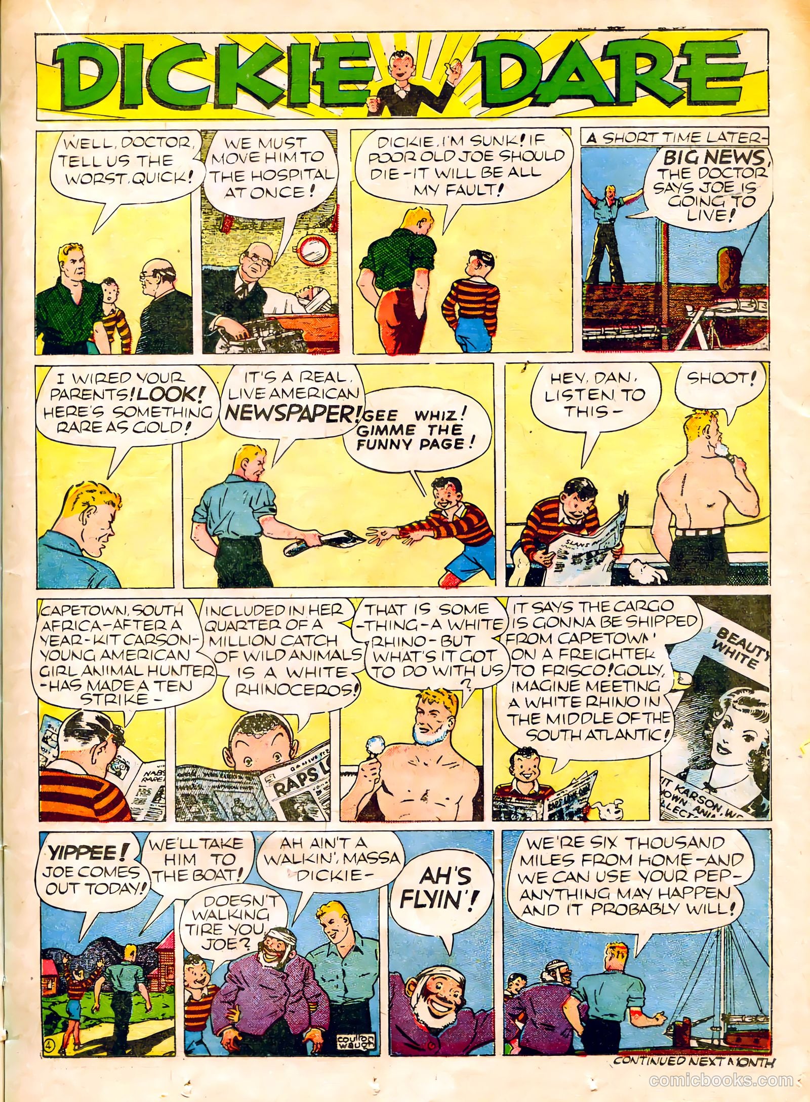 Famous Funnies #62 — page 26 of 65