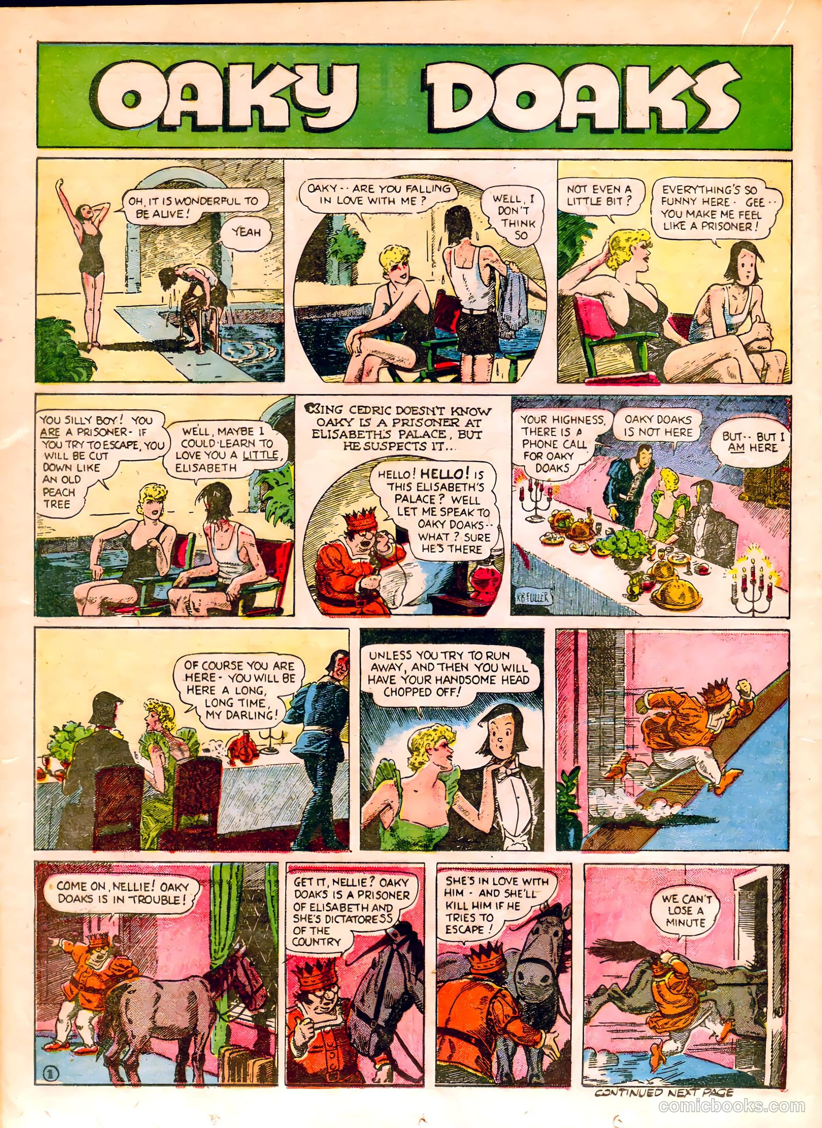 Famous Funnies #62 — page 35 of 65