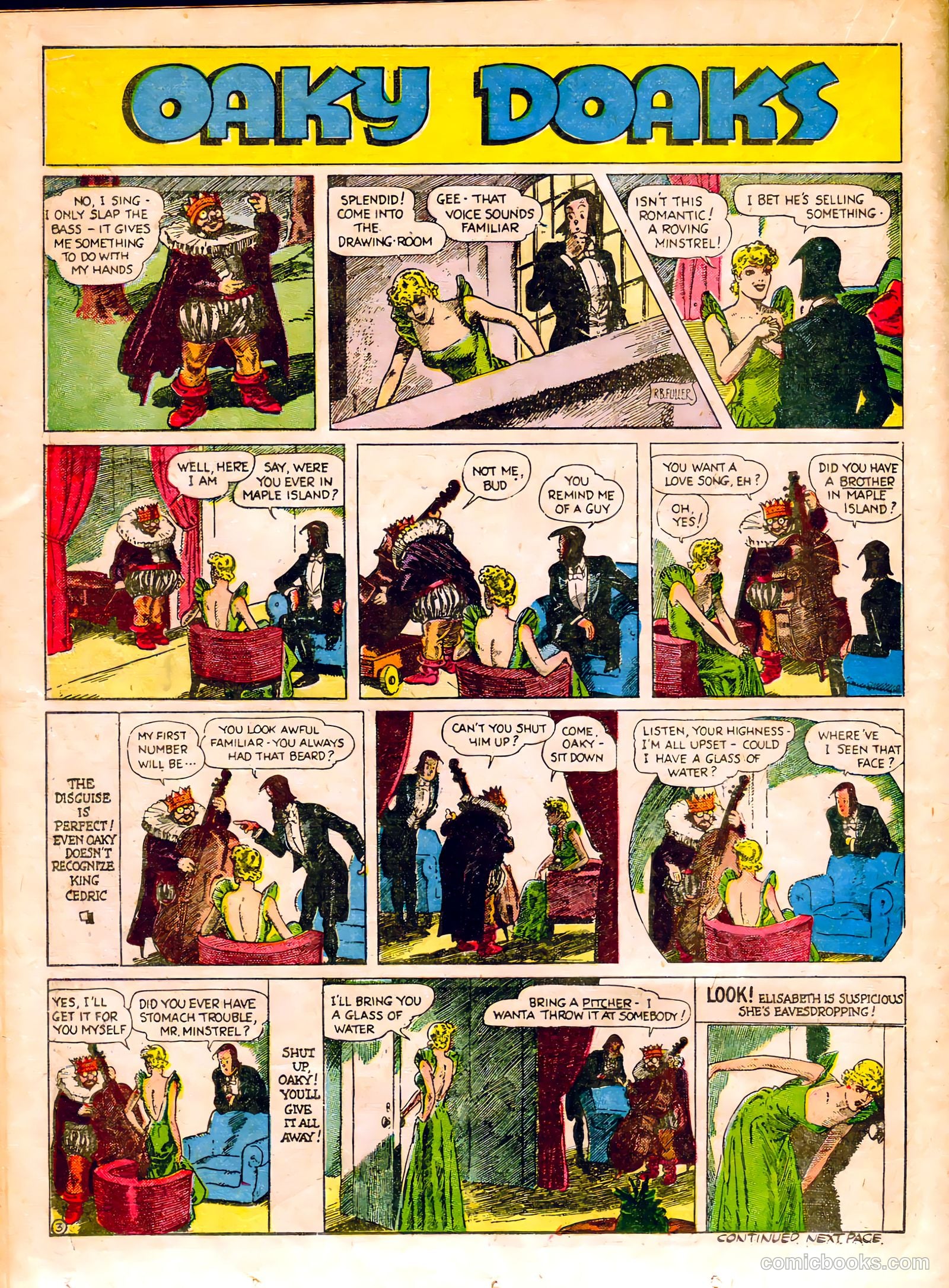 Famous Funnies #62 — page 37 of 65