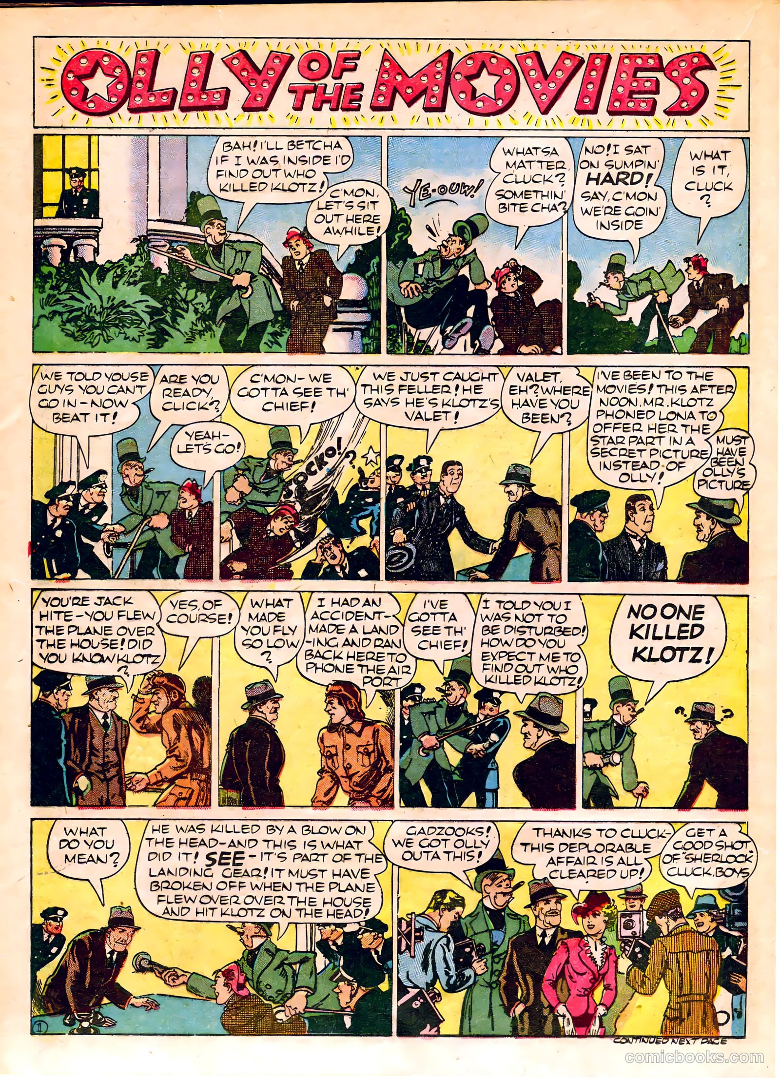 Famous Funnies #62 — page 41 of 65
