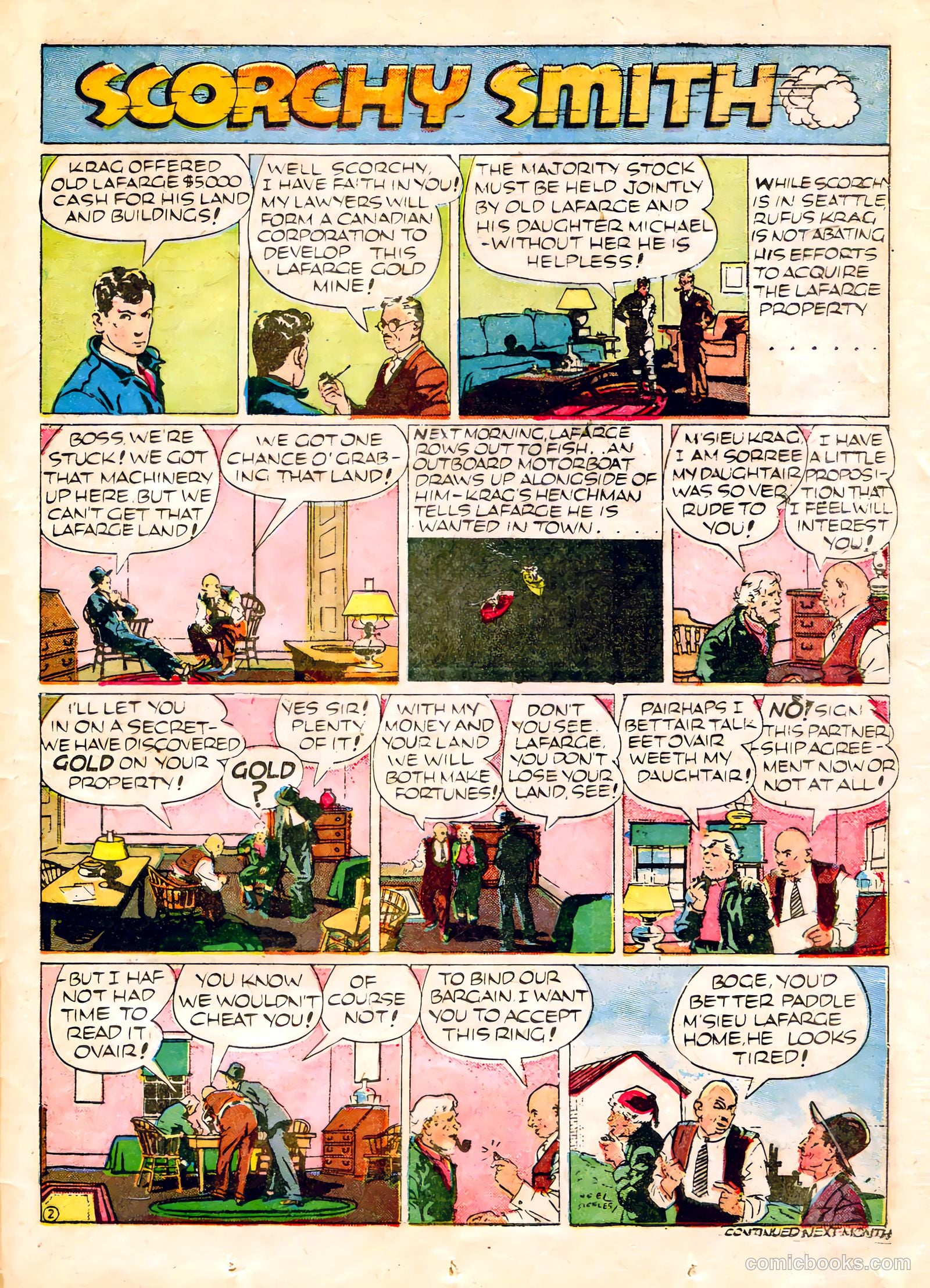 Famous Funnies #62 — page 44 of 65