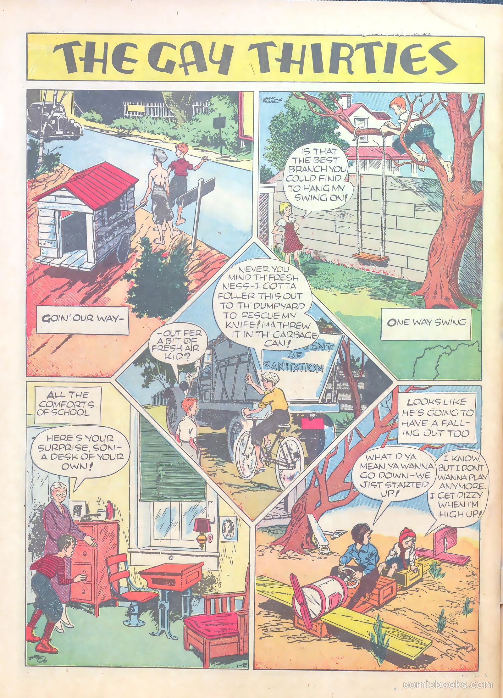 Famous Funnies #62 — page 61 of 65