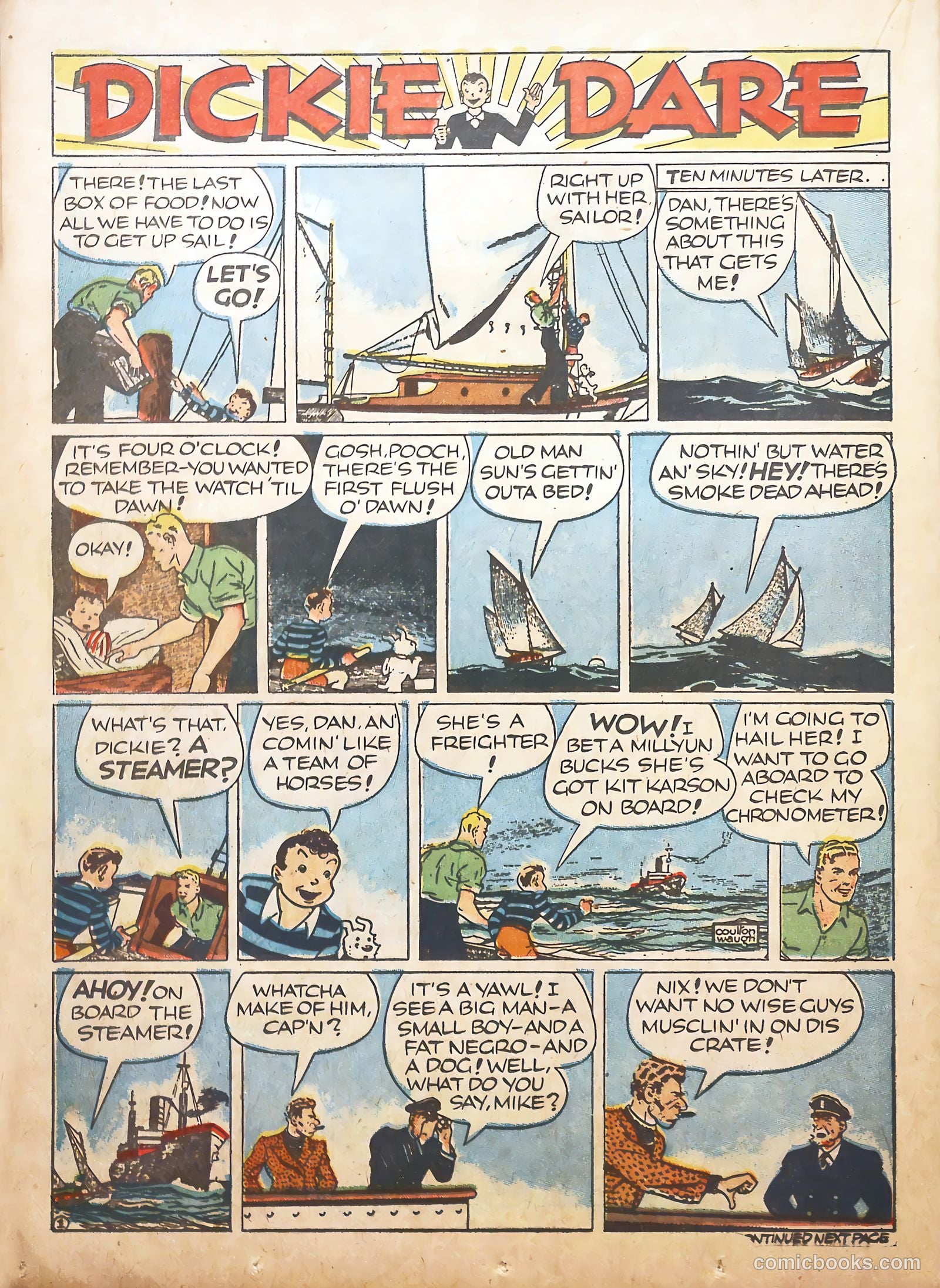 Famous Funnies #63 — page 22 of 64