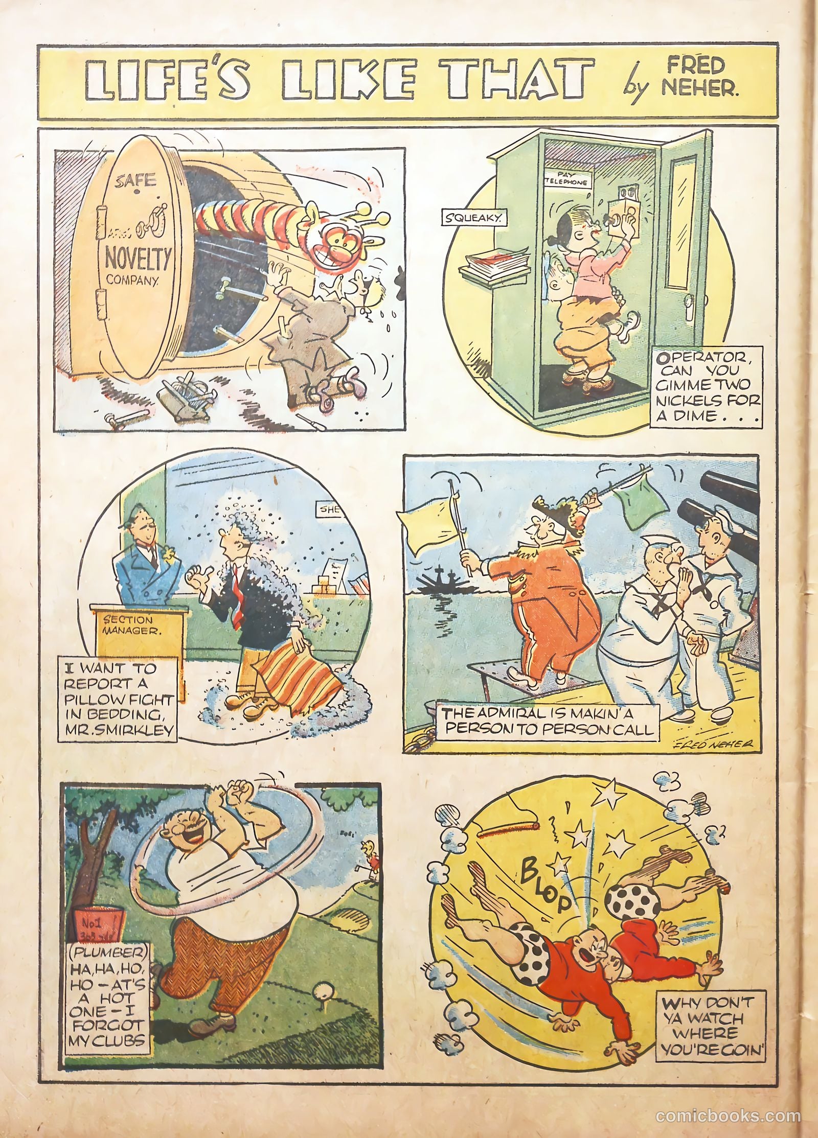 Famous Funnies #63 — page 53 of 64