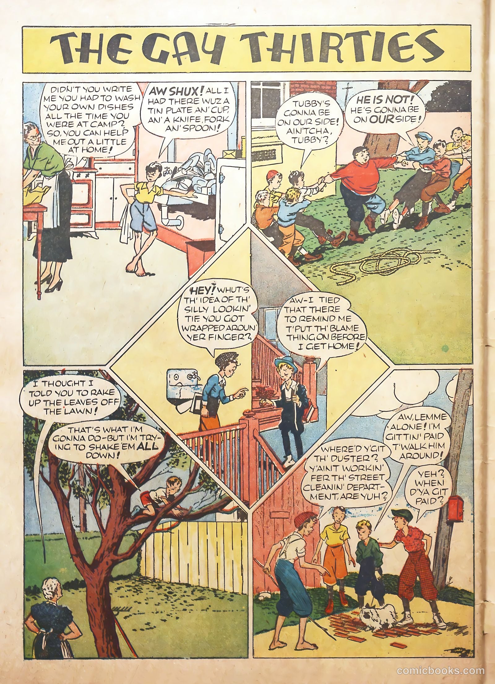 Famous Funnies #63 — page 59 of 64