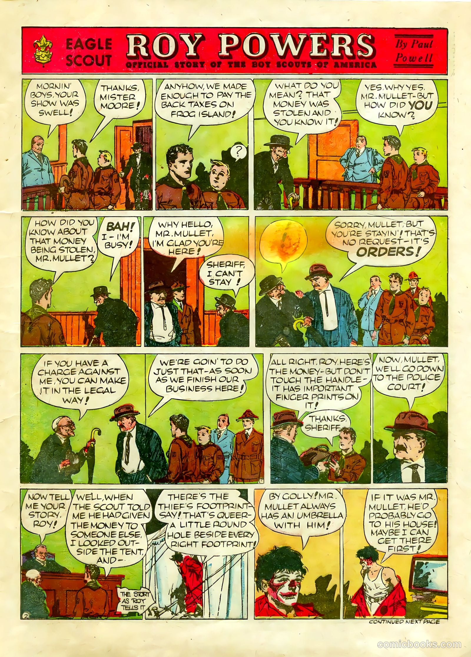 Famous Funnies #64 — page 7 of 63