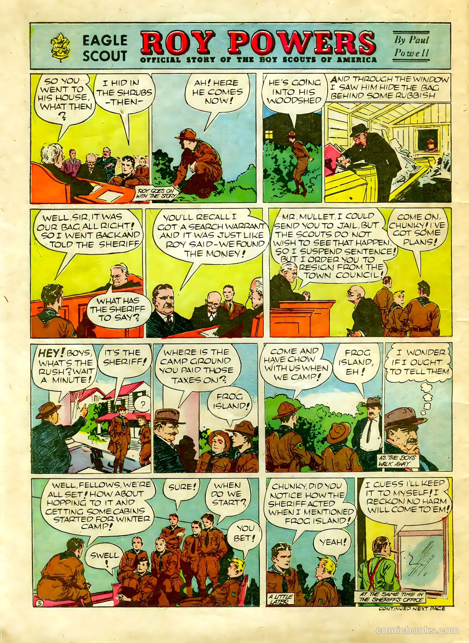 Famous Funnies #64 — page 8 of 63