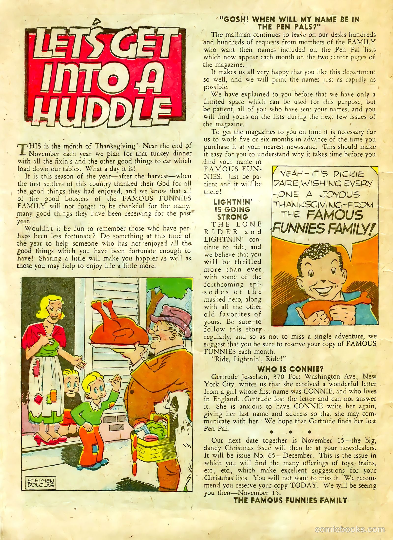 Famous Funnies #64 — page 10 of 63