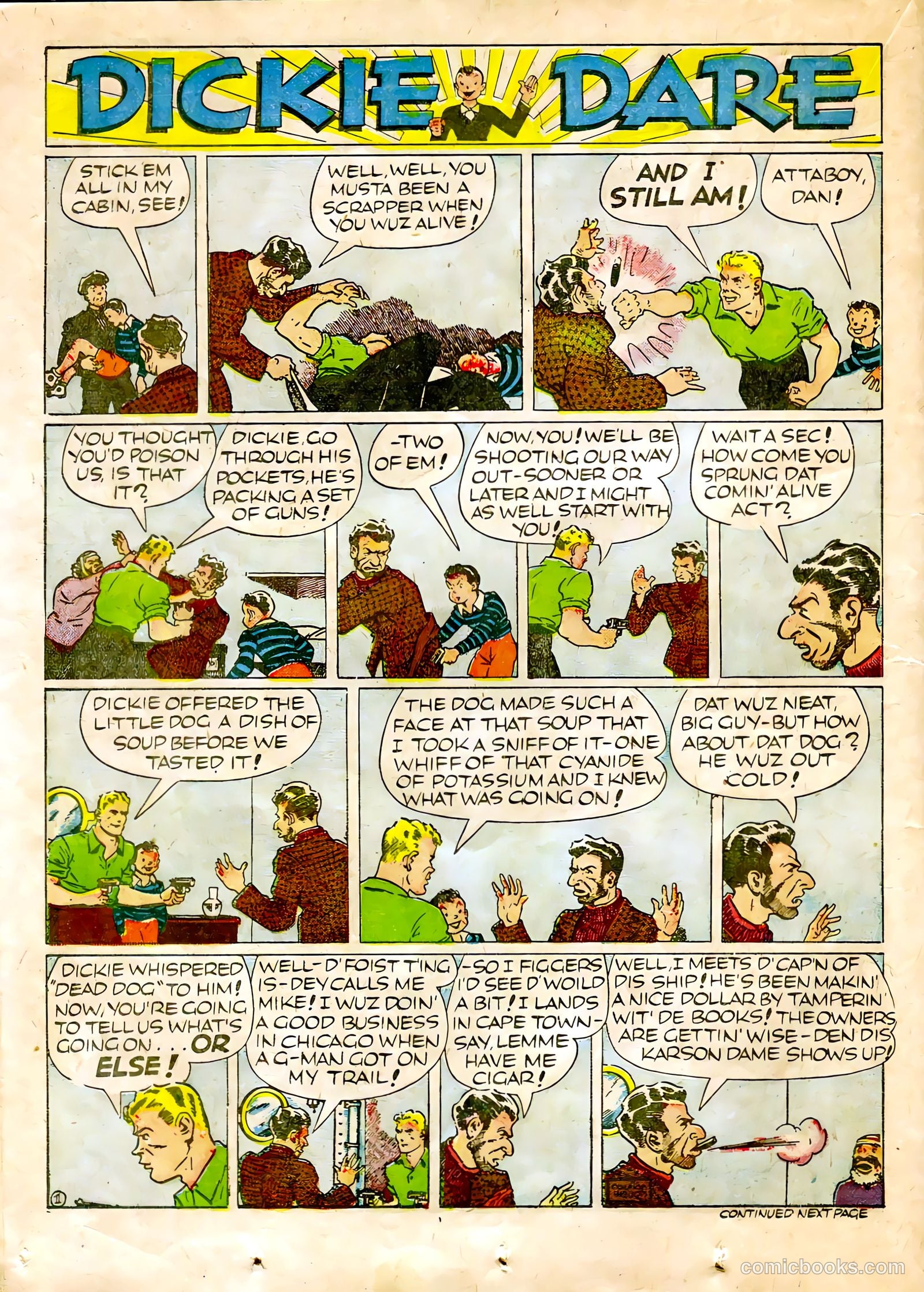 Famous Funnies #64 — page 22 of 63