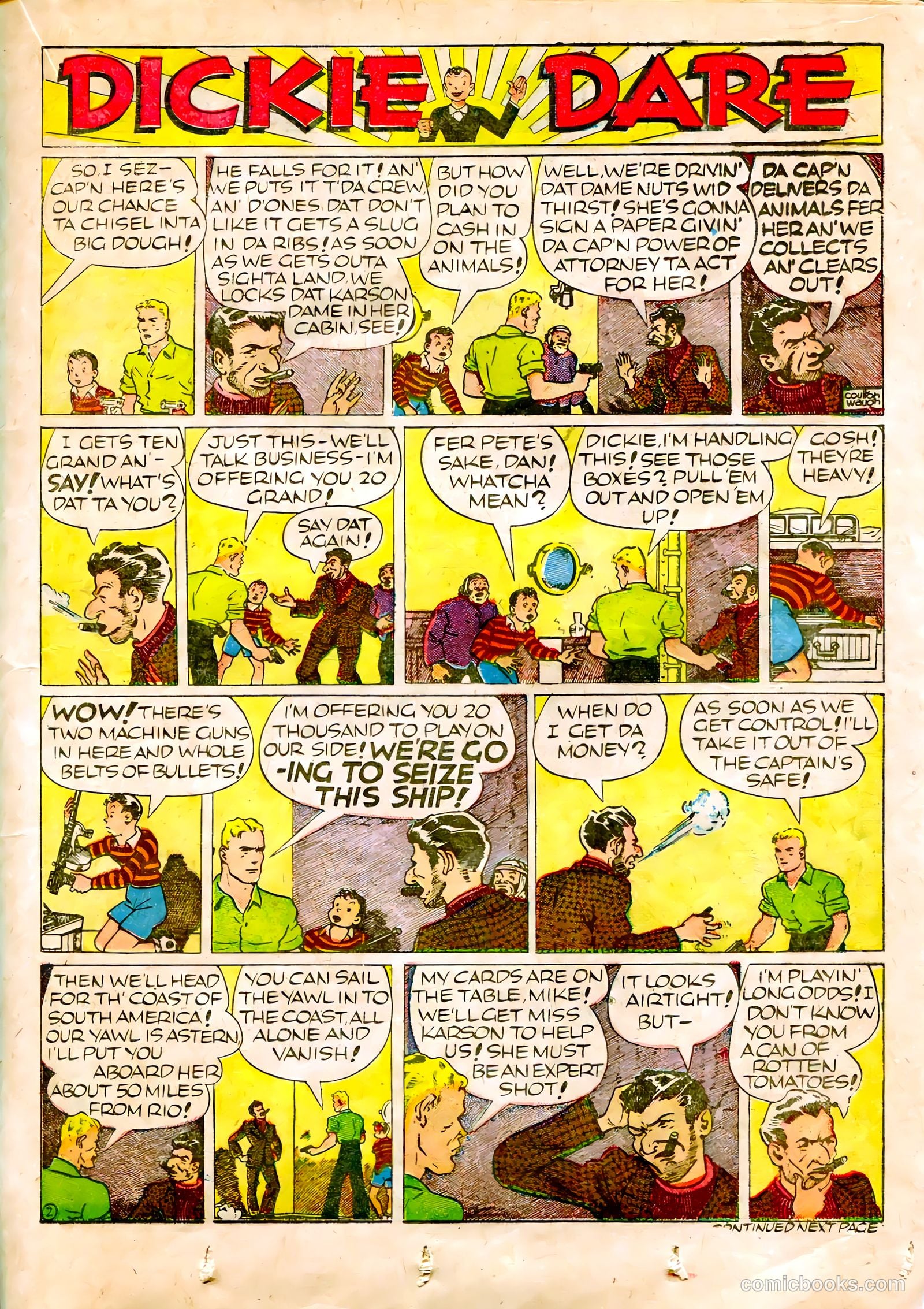 Famous Funnies #64 — page 23 of 63