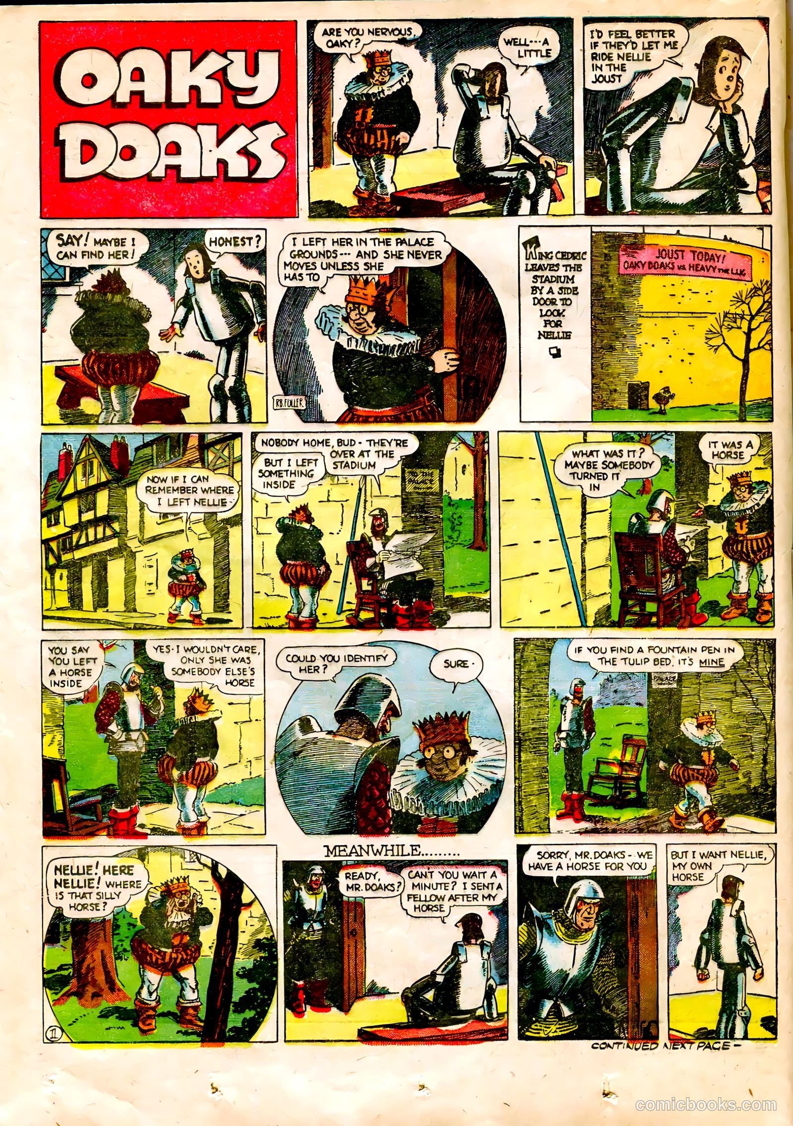 Famous Funnies #64 — page 33 of 63
