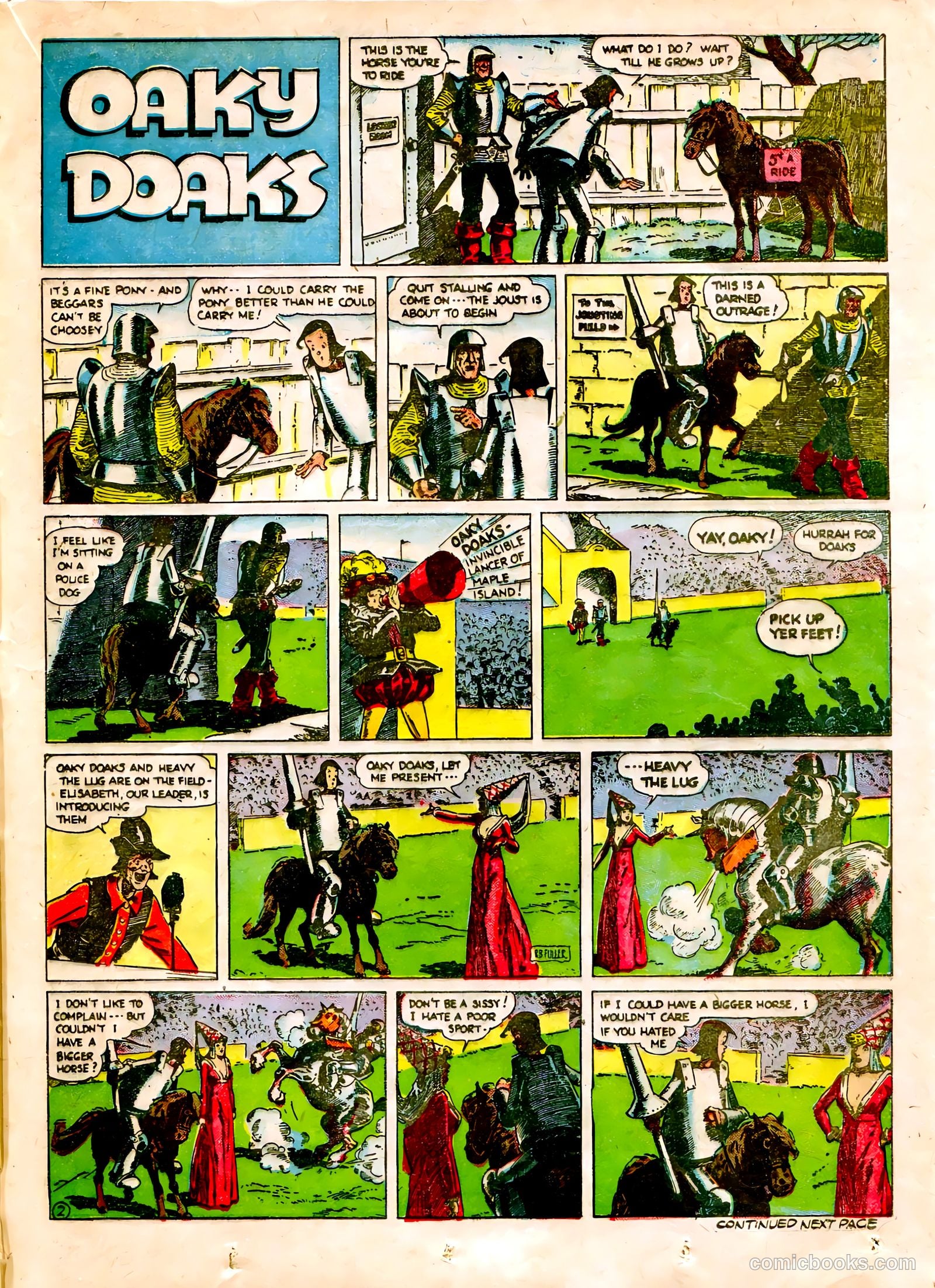Famous Funnies #64 — page 34 of 63