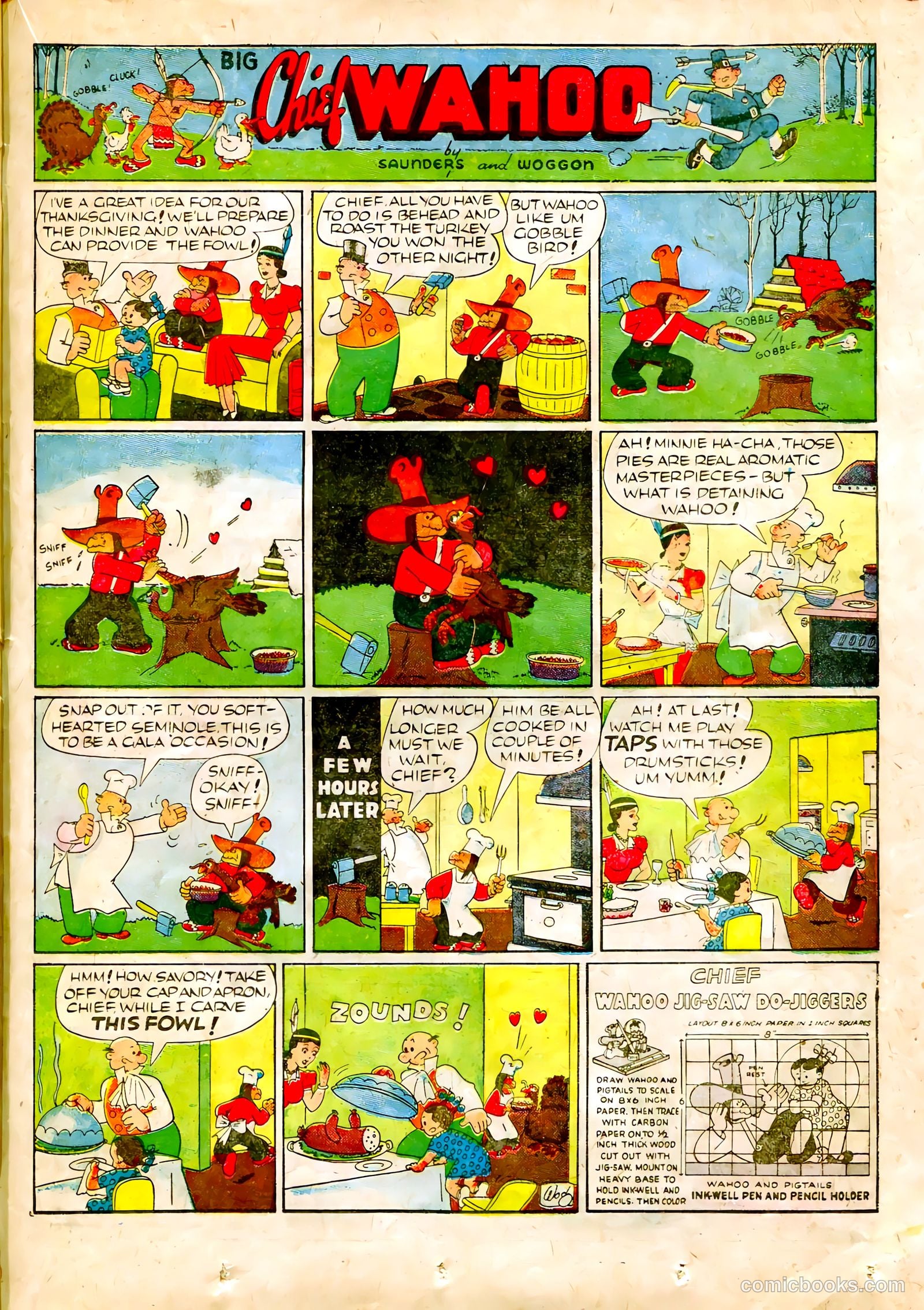 Famous Funnies #64 — page 38 of 63