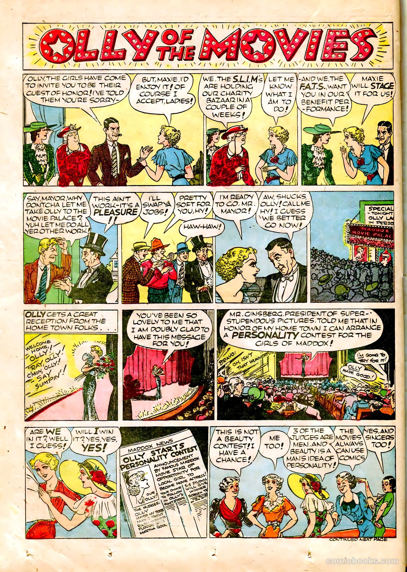 Famous Funnies #64 — page 39 of 63