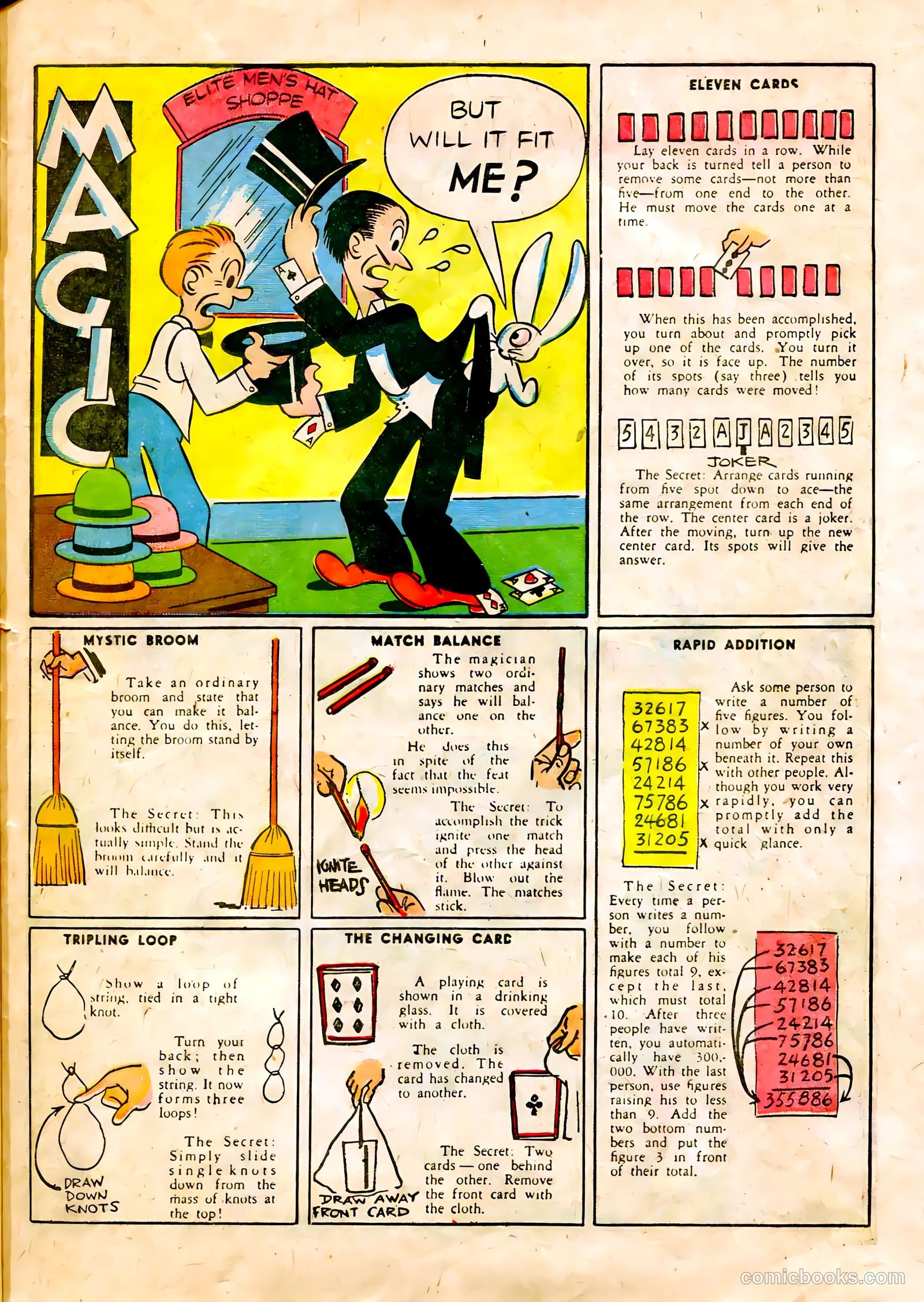 Famous Funnies #64 — page 46 of 63