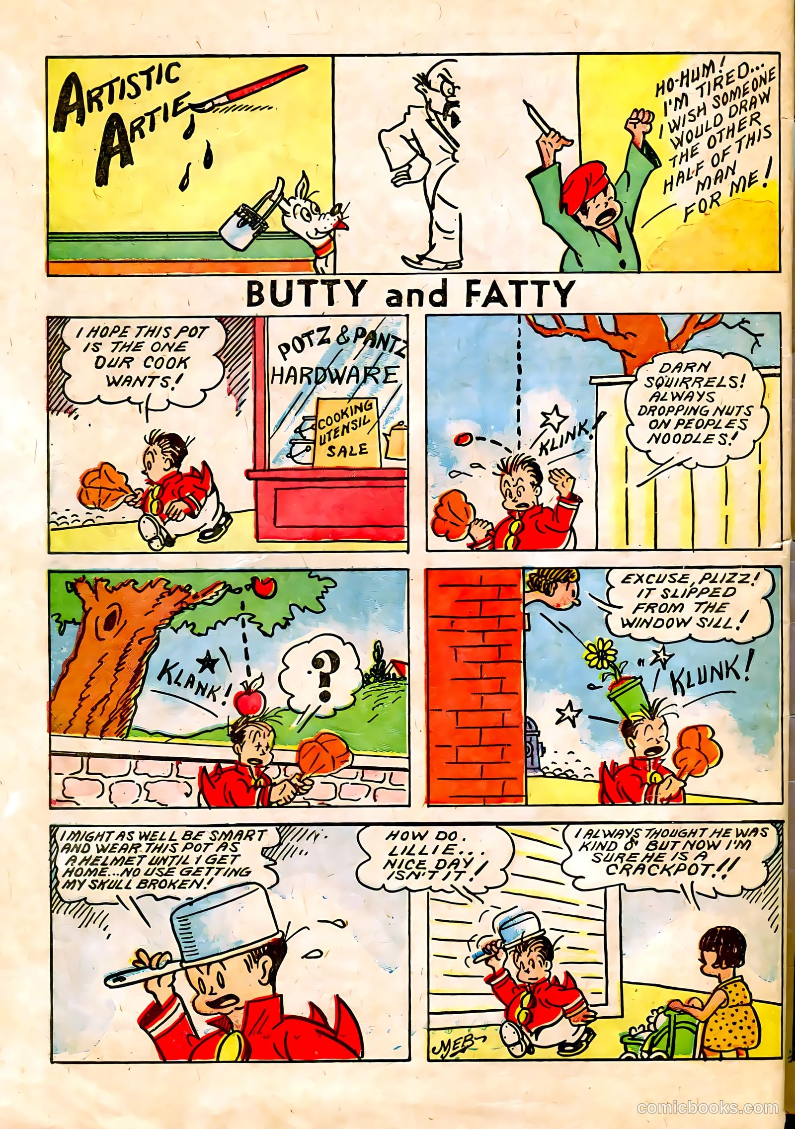 Famous Funnies #64 — page 59 of 63