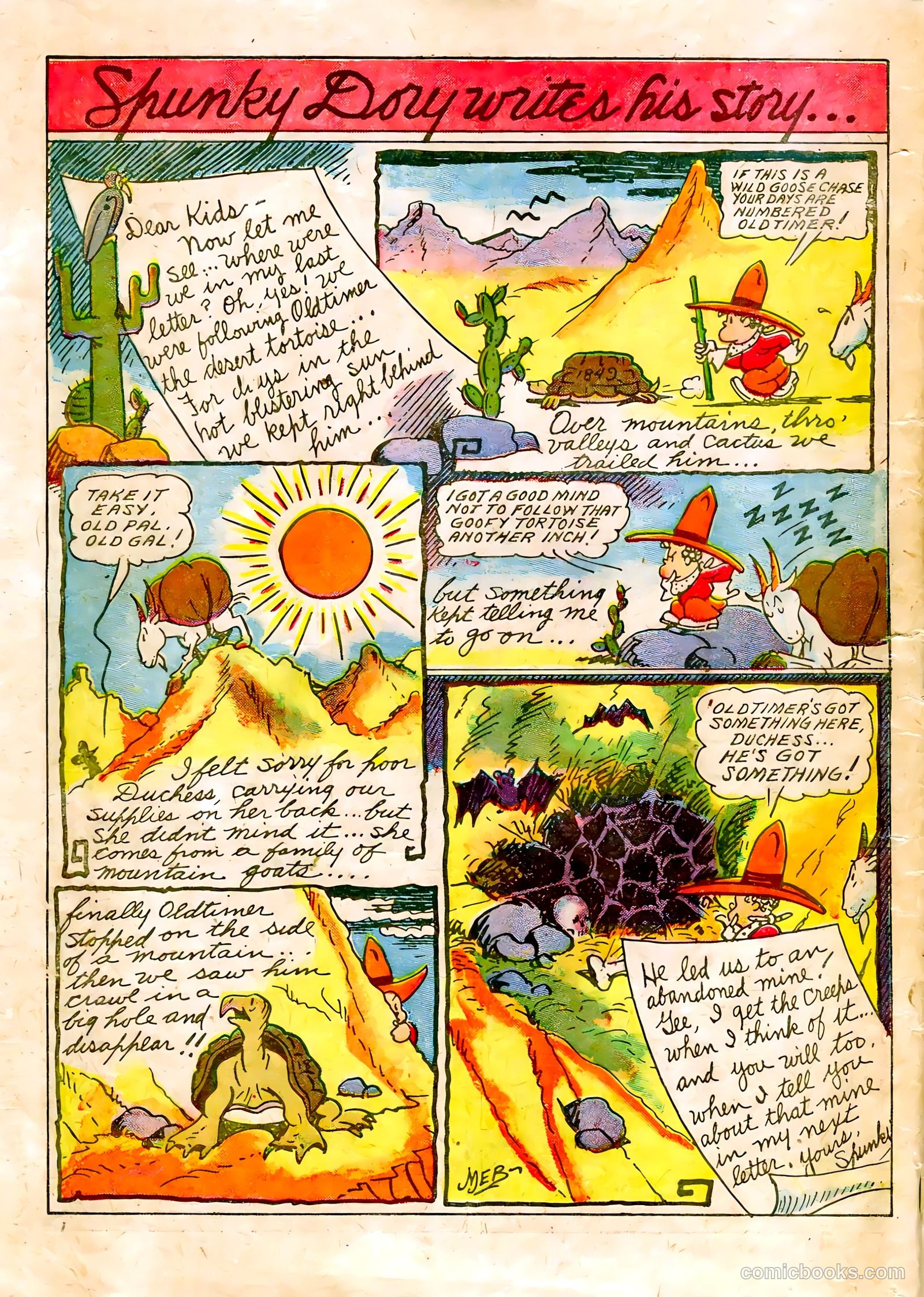 Famous Funnies #64 — page 61 of 63