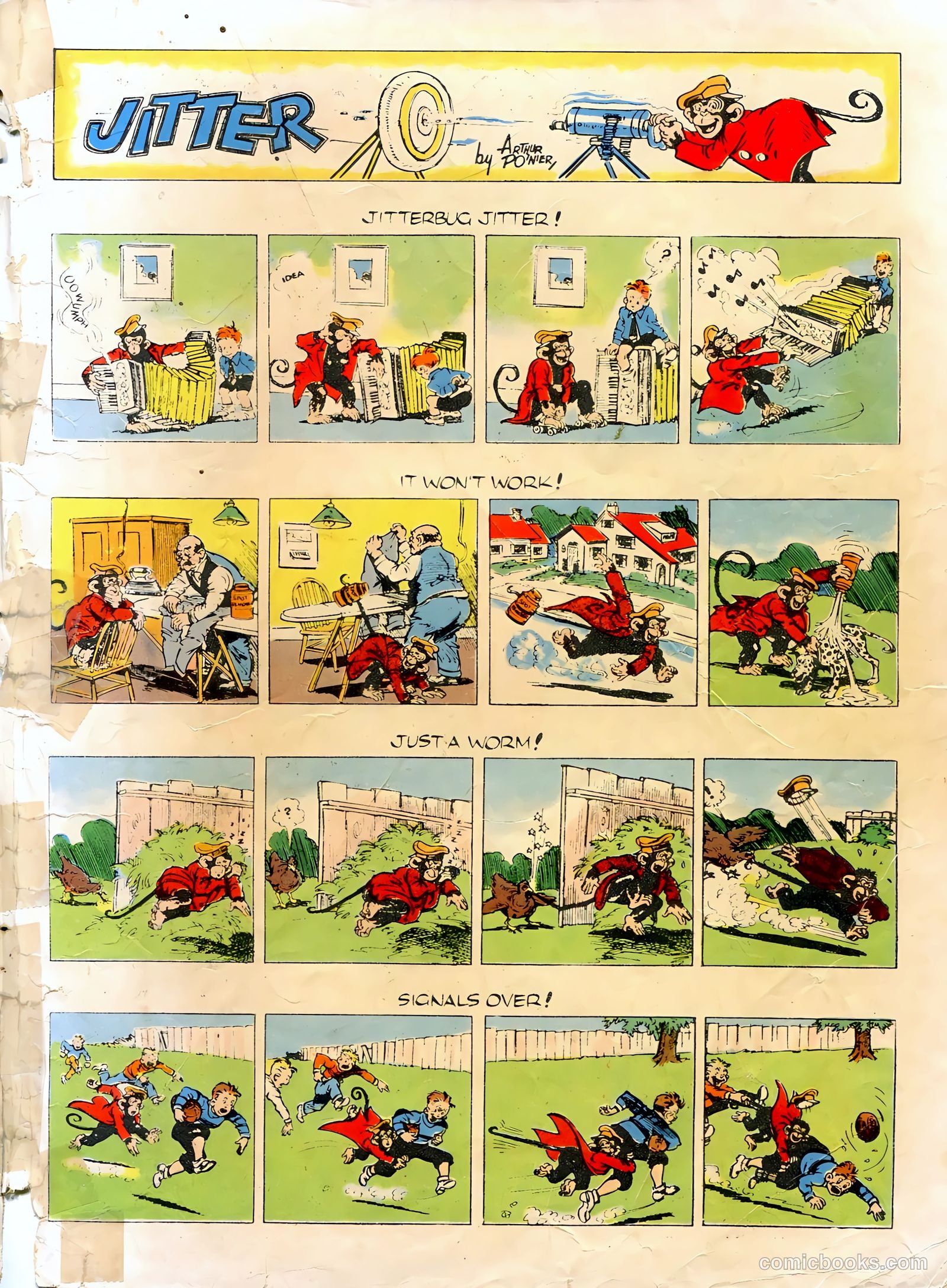 Famous Funnies #64 — page 62 of 63