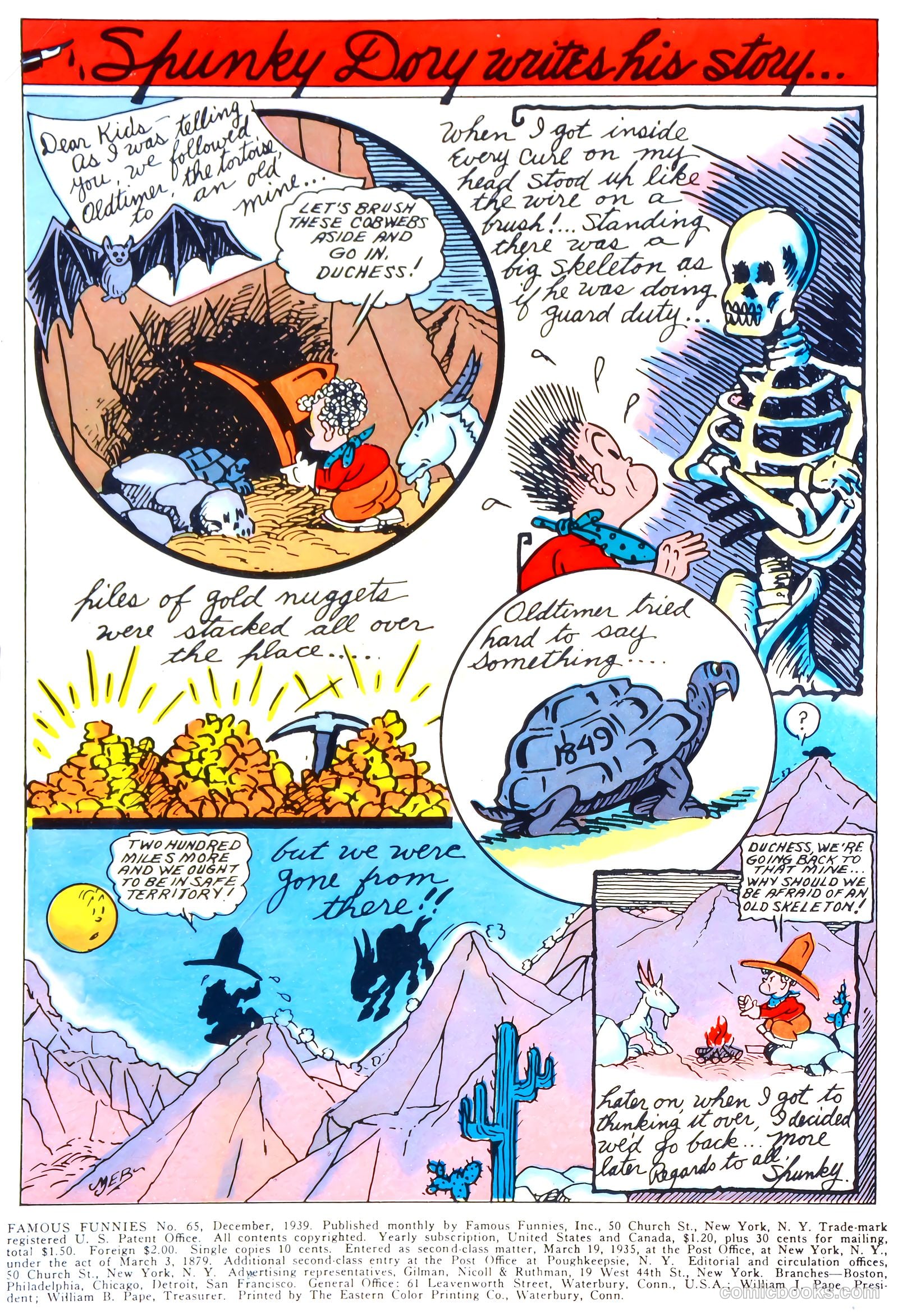 Famous Funnies #65 — page 2 of 62