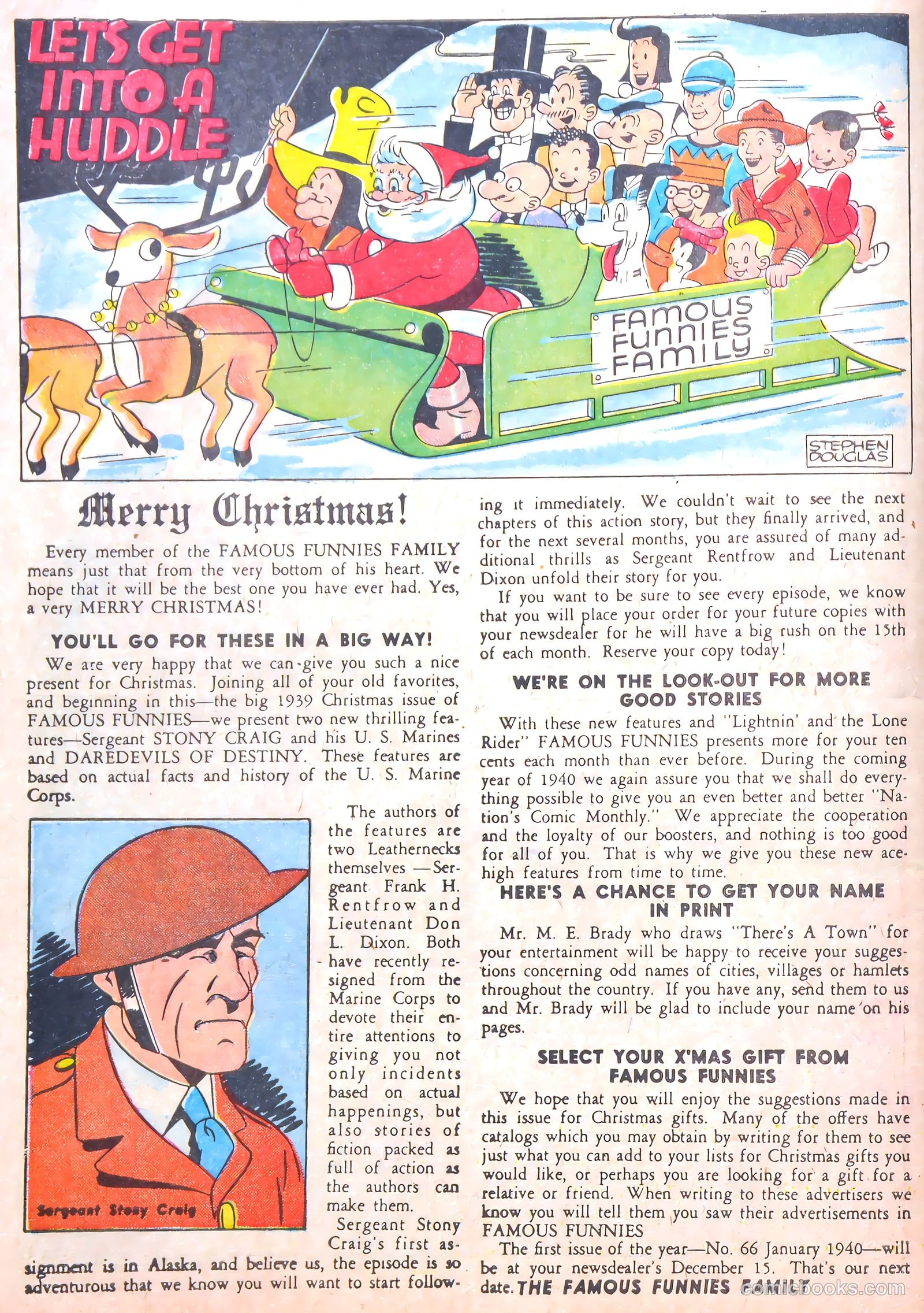 Famous Funnies #65 — page 10 of 62