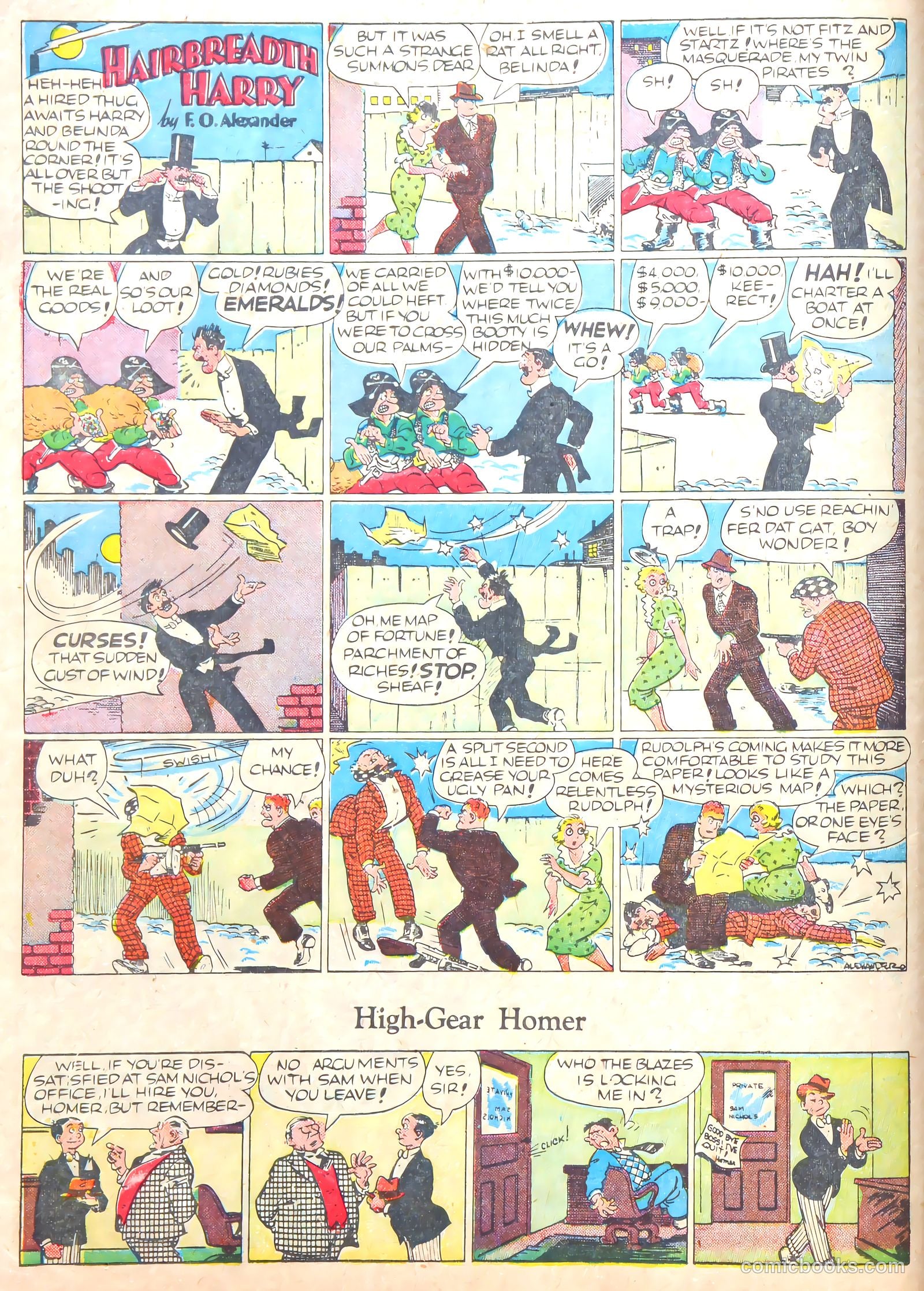 Famous Funnies #65 — page 16 of 62
