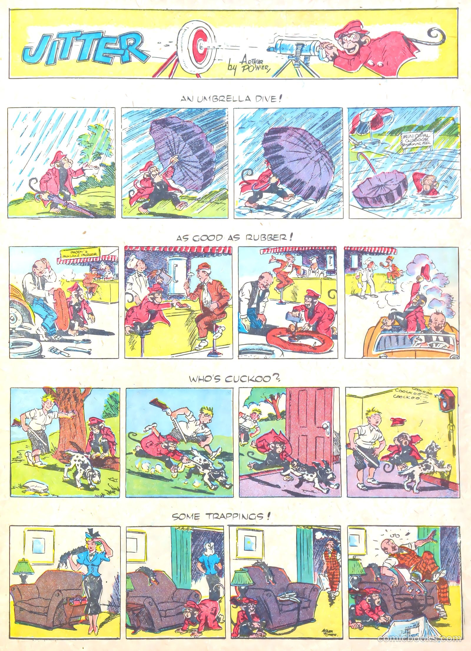 Famous Funnies #65 — page 17 of 62