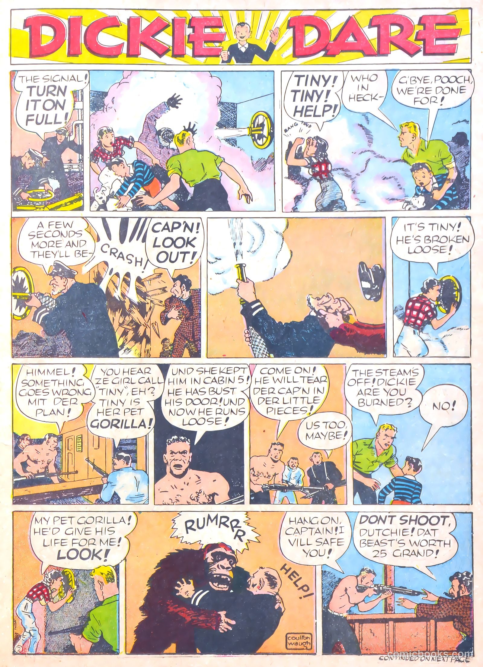 Famous Funnies #65 — page 23 of 62