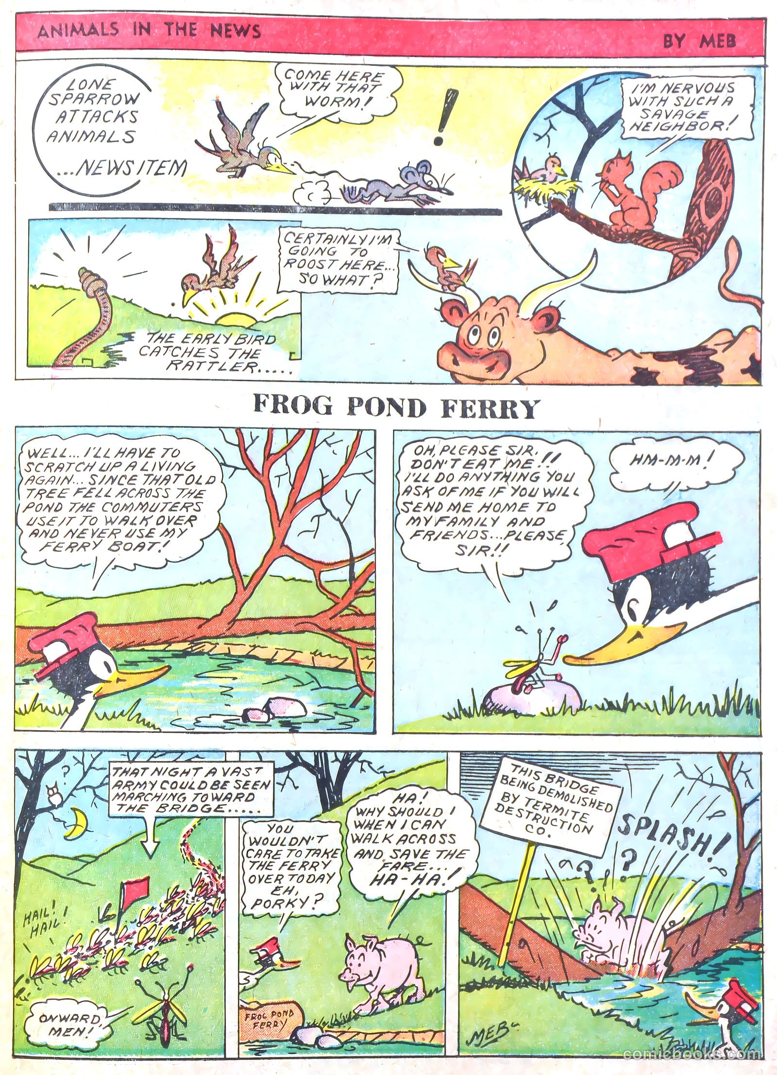 Famous Funnies #65 — page 32 of 62