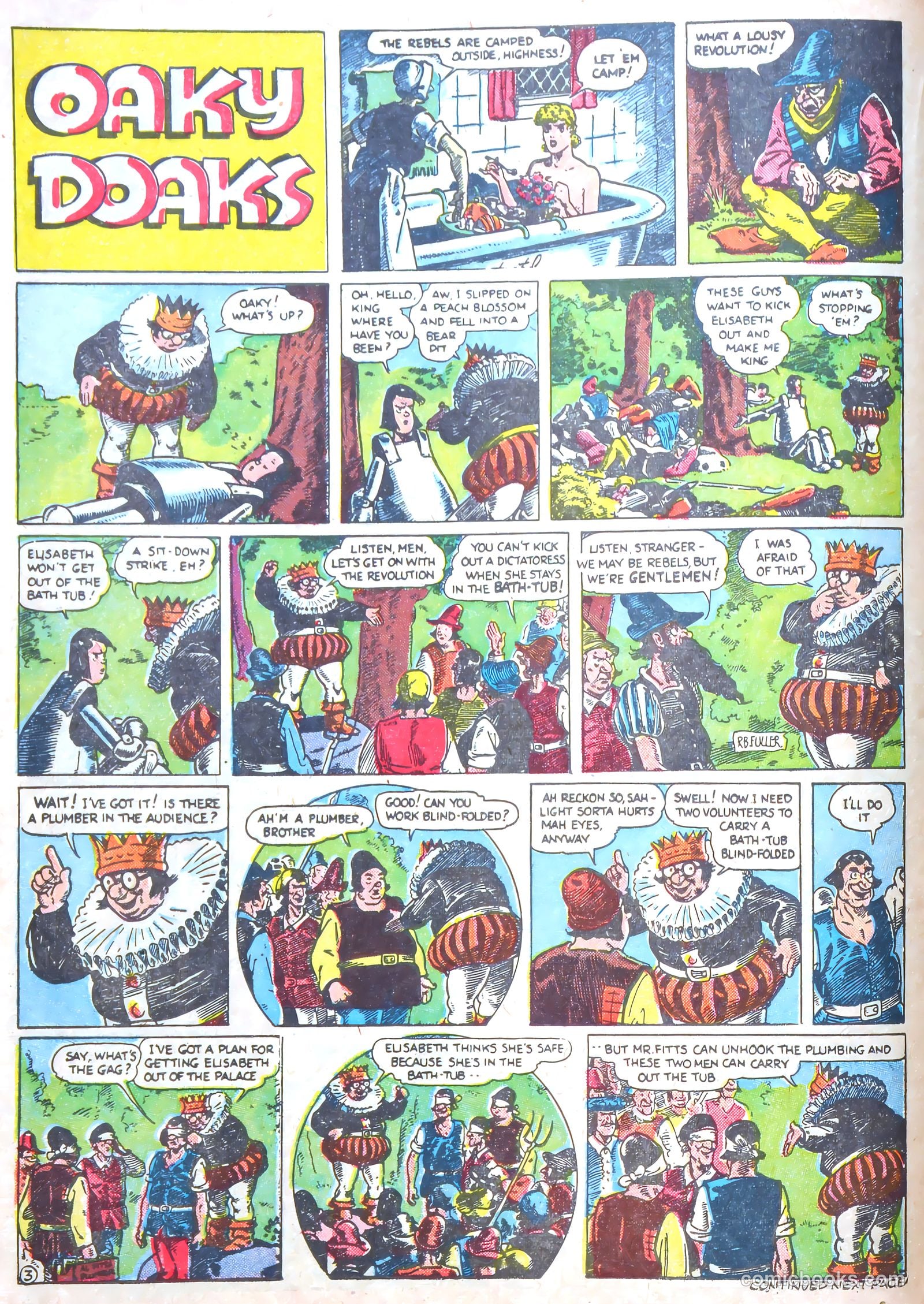 Famous Funnies #65 — page 35 of 62