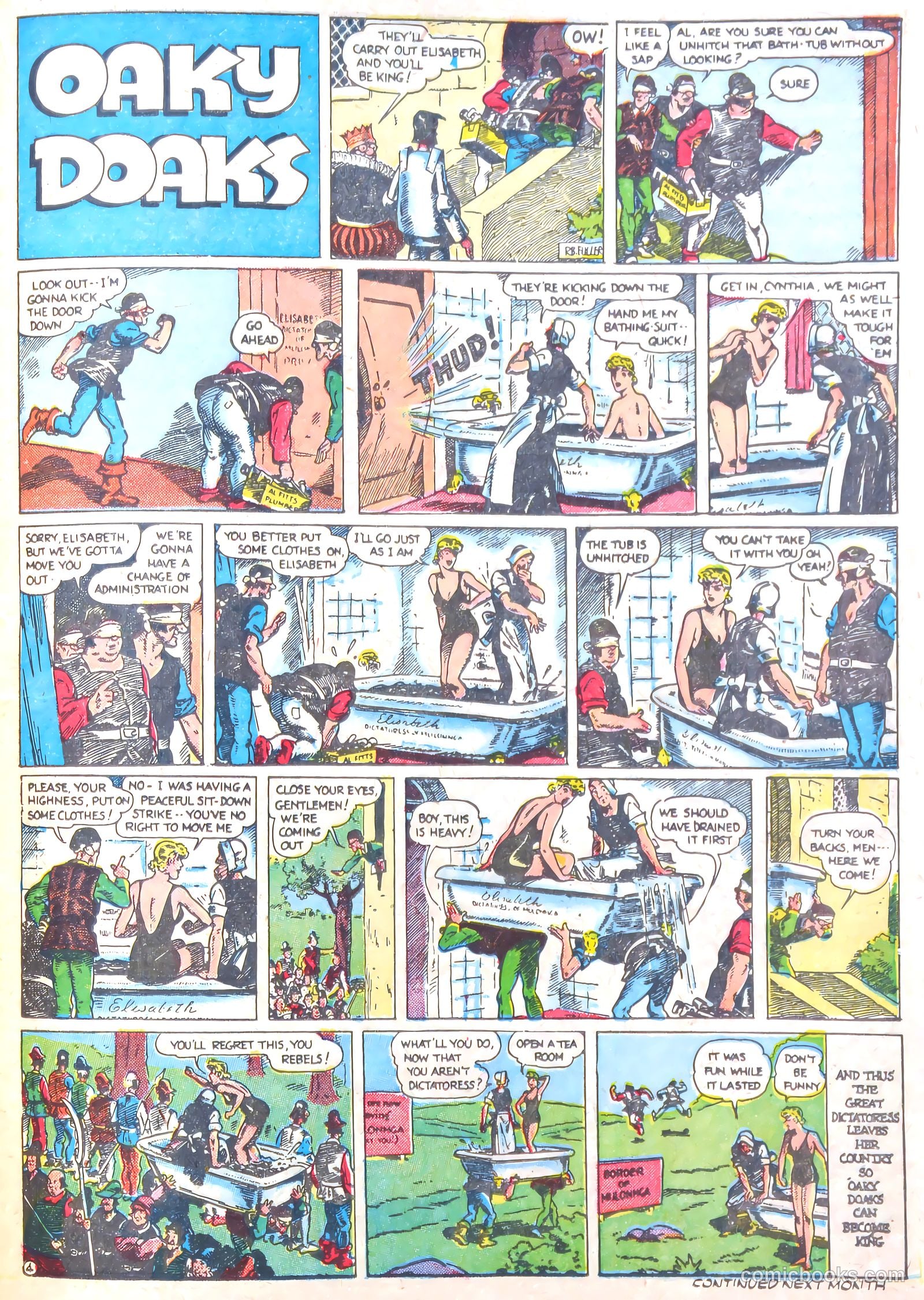 Famous Funnies #65 — page 36 of 62