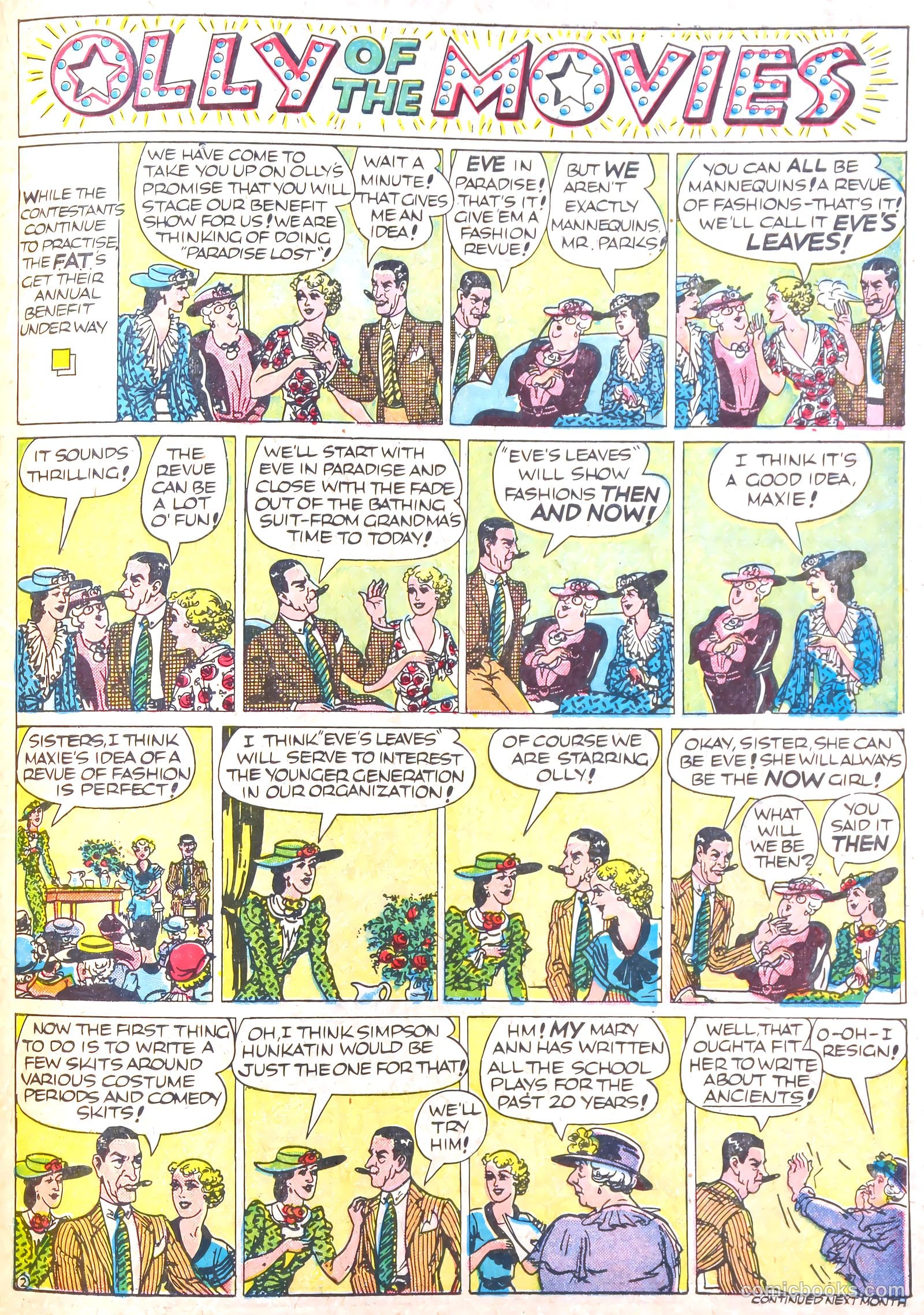 Famous Funnies #65 — page 40 of 62