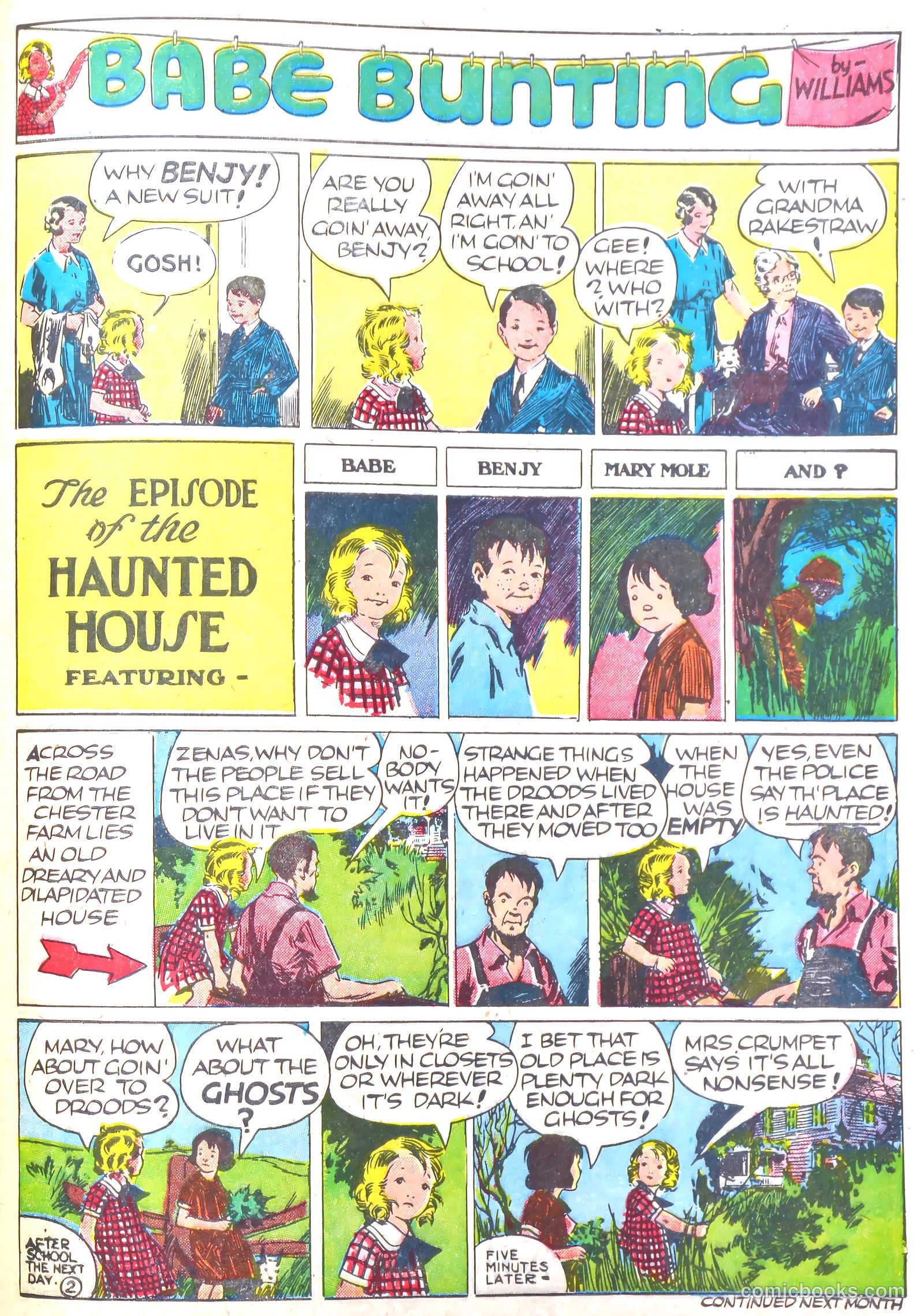 Famous Funnies #65 — page 50 of 62