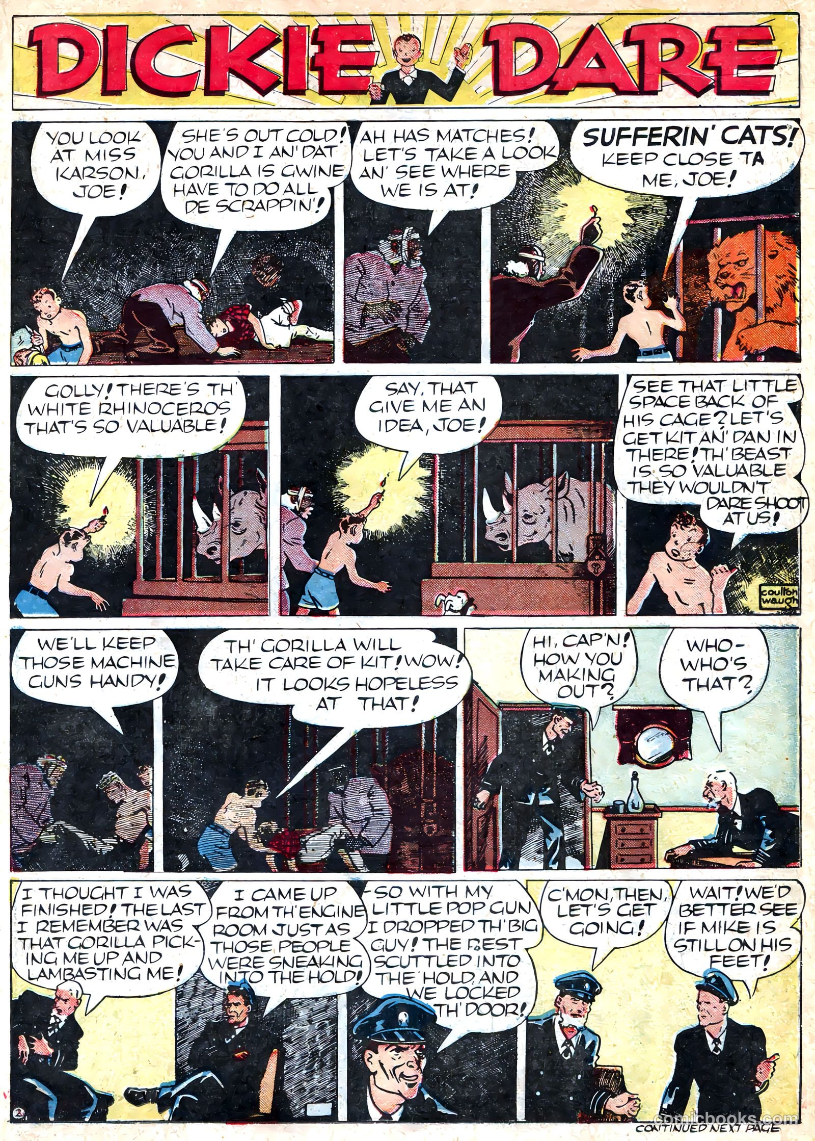 Famous Funnies #66 — page 21 of 64