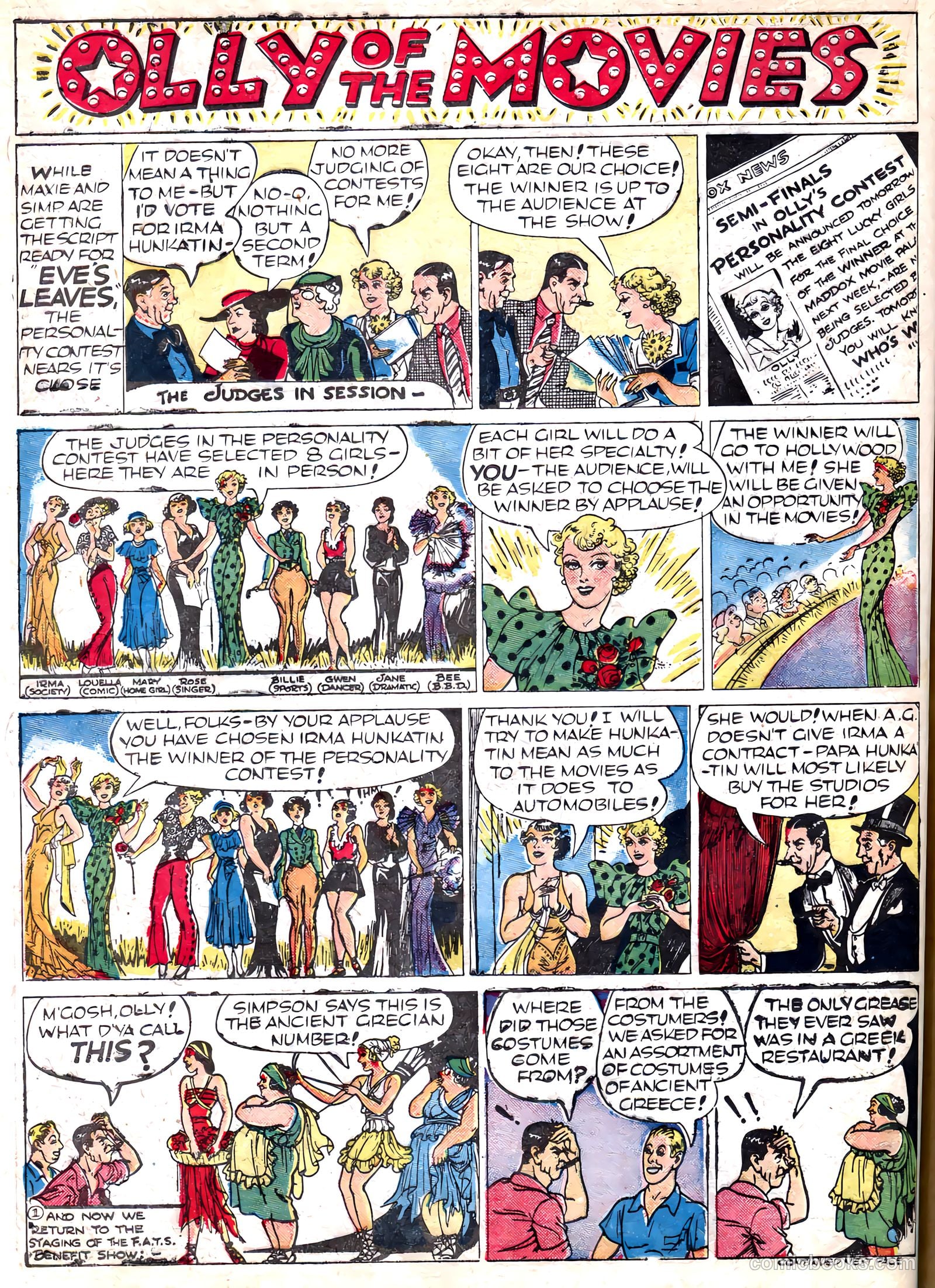Famous Funnies #66 — page 40 of 64