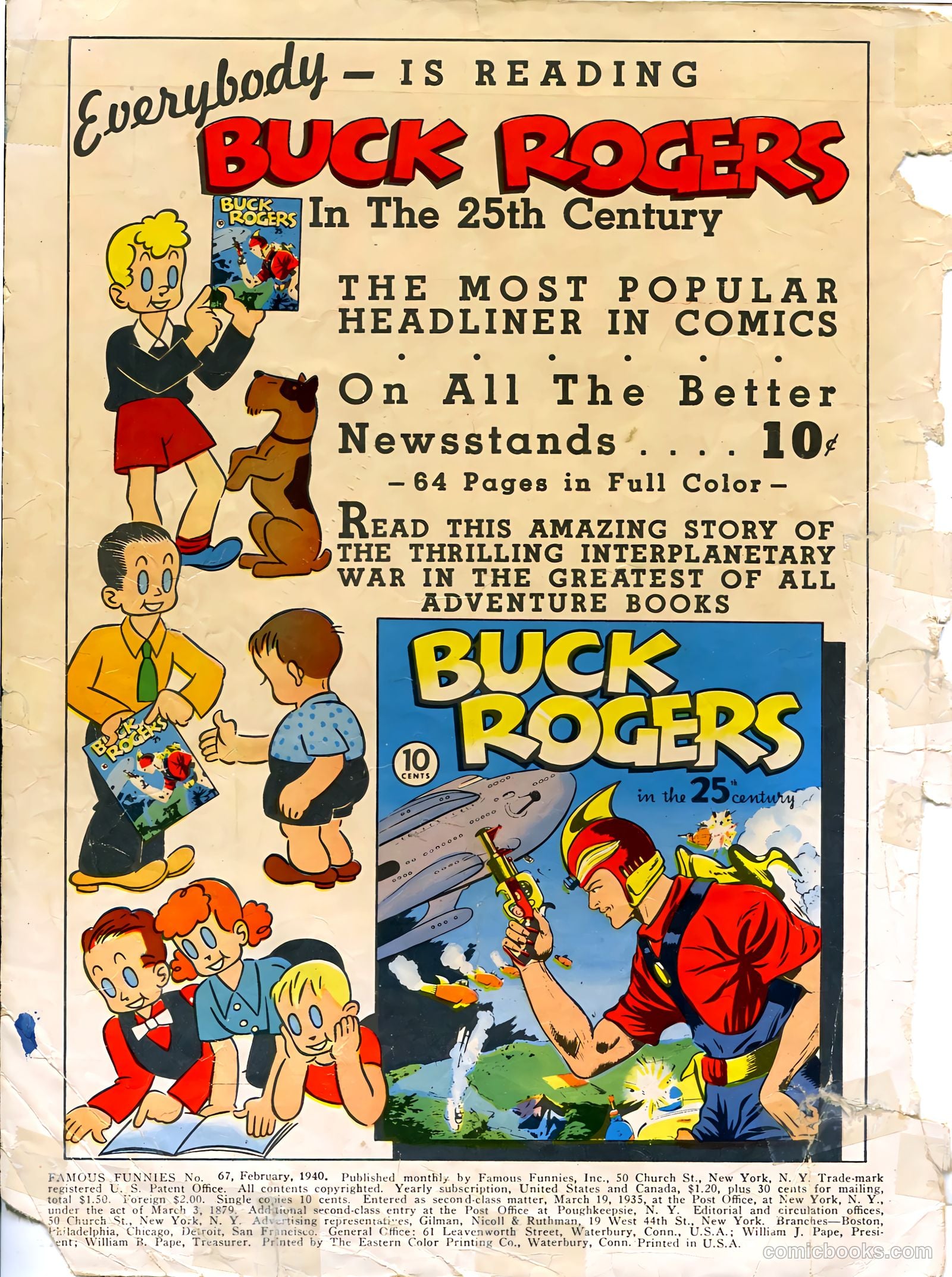 Famous Funnies #67 — page 2 of 63