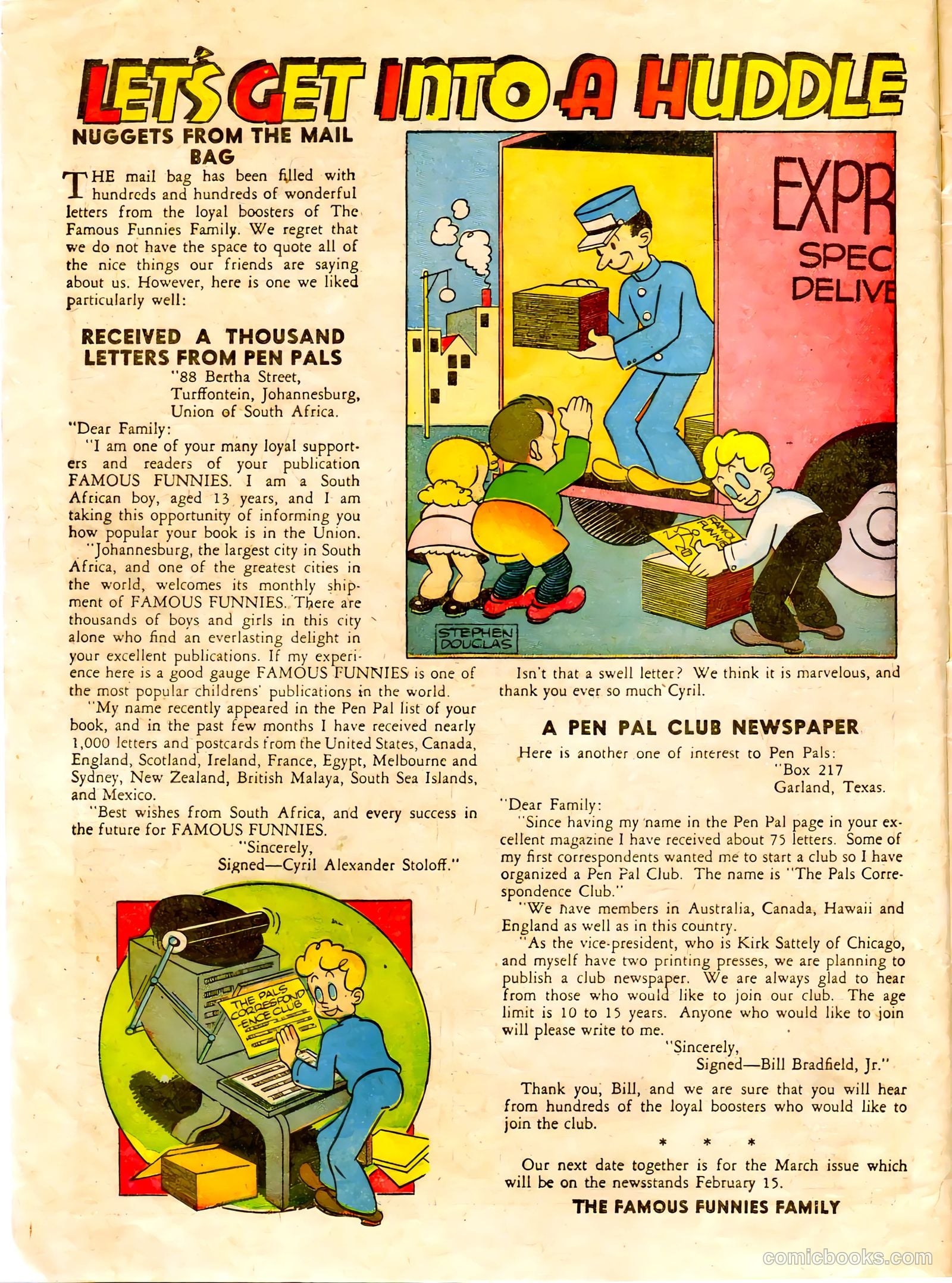 Famous Funnies #67 — page 10 of 63