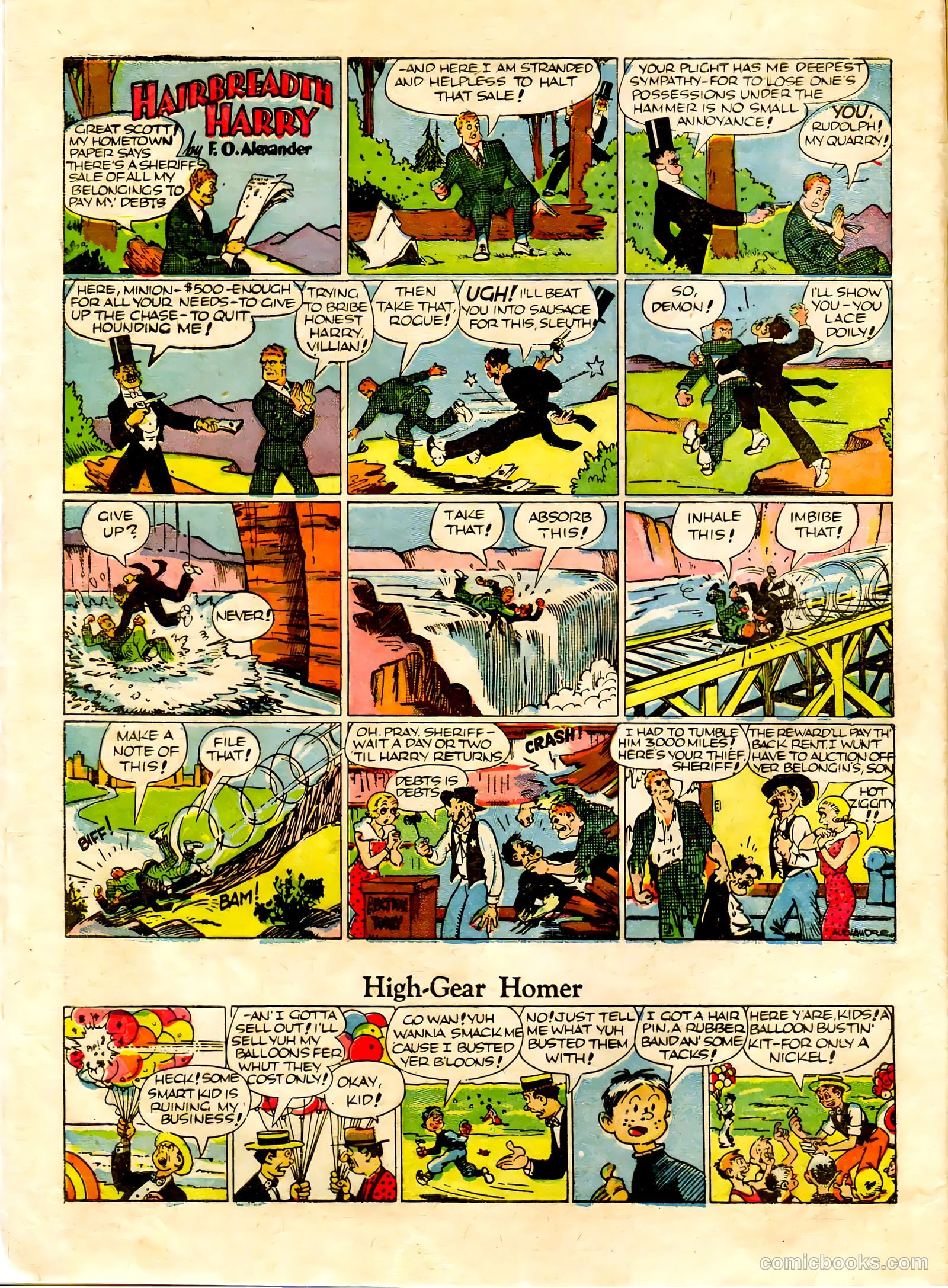 Famous Funnies #67 — page 16 of 63