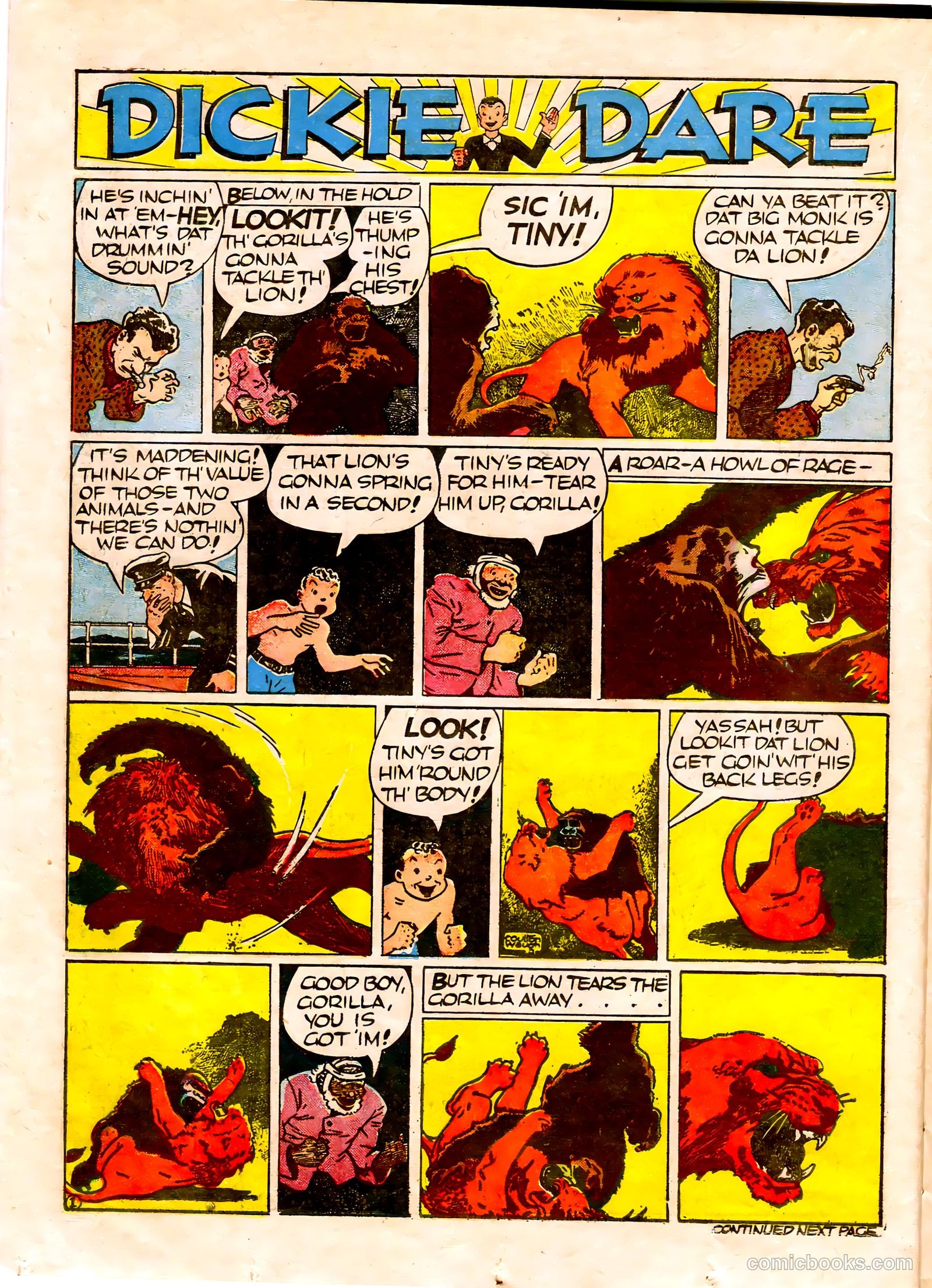 Famous Funnies #67 — page 22 of 63