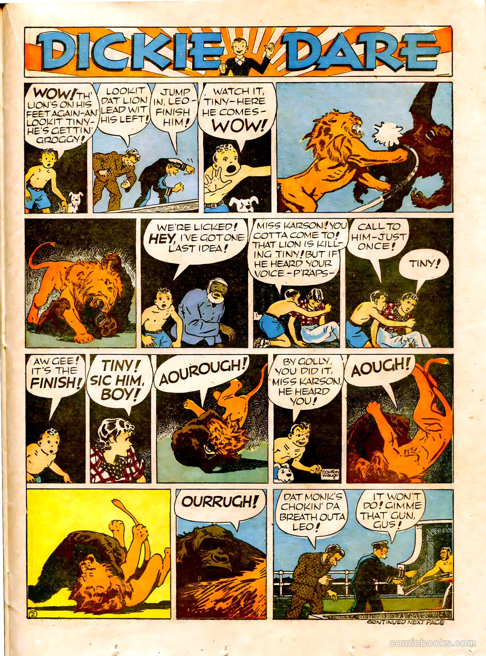 Famous Funnies #67 — page 23 of 63