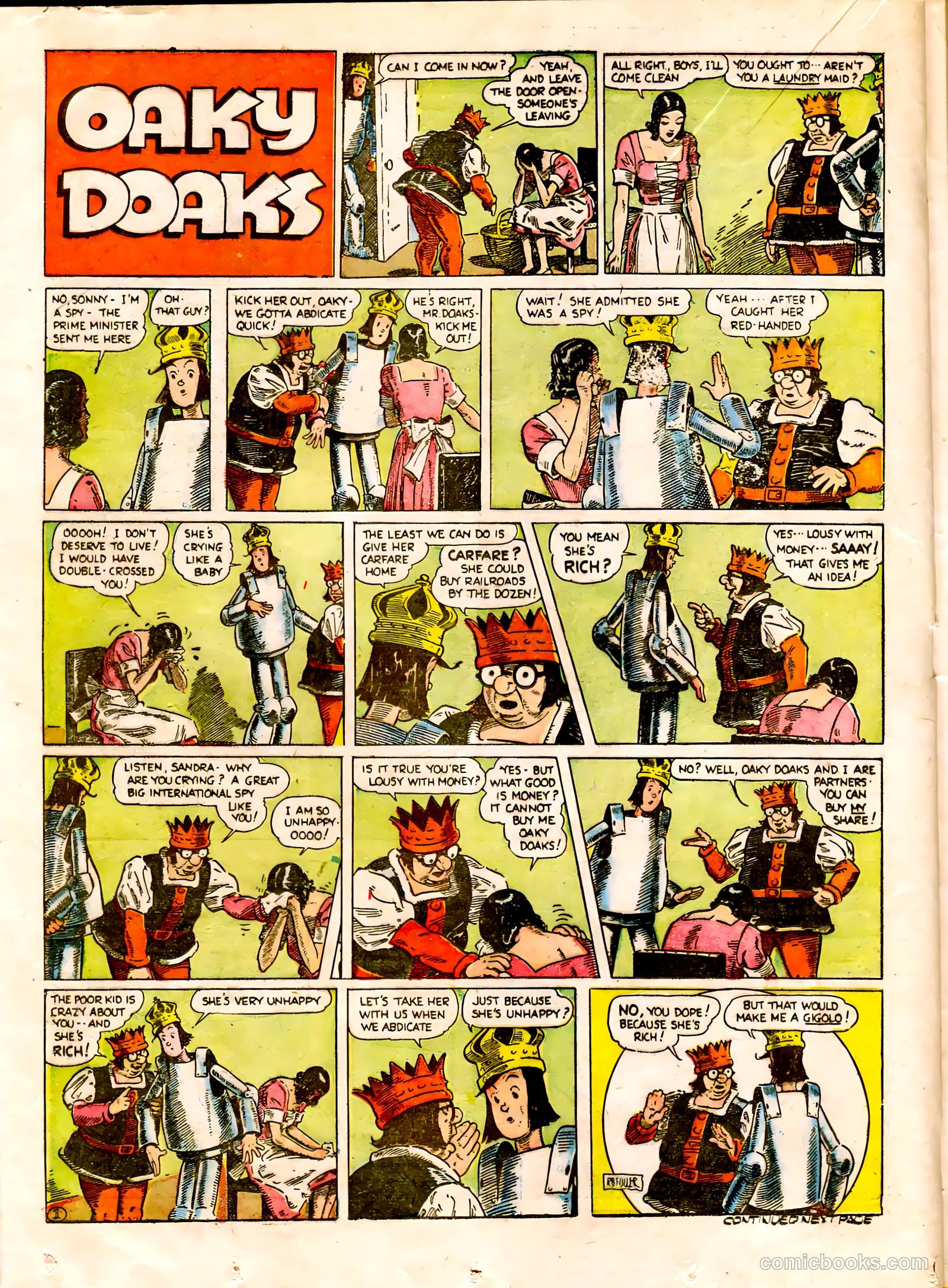Famous Funnies #67 — page 33 of 63