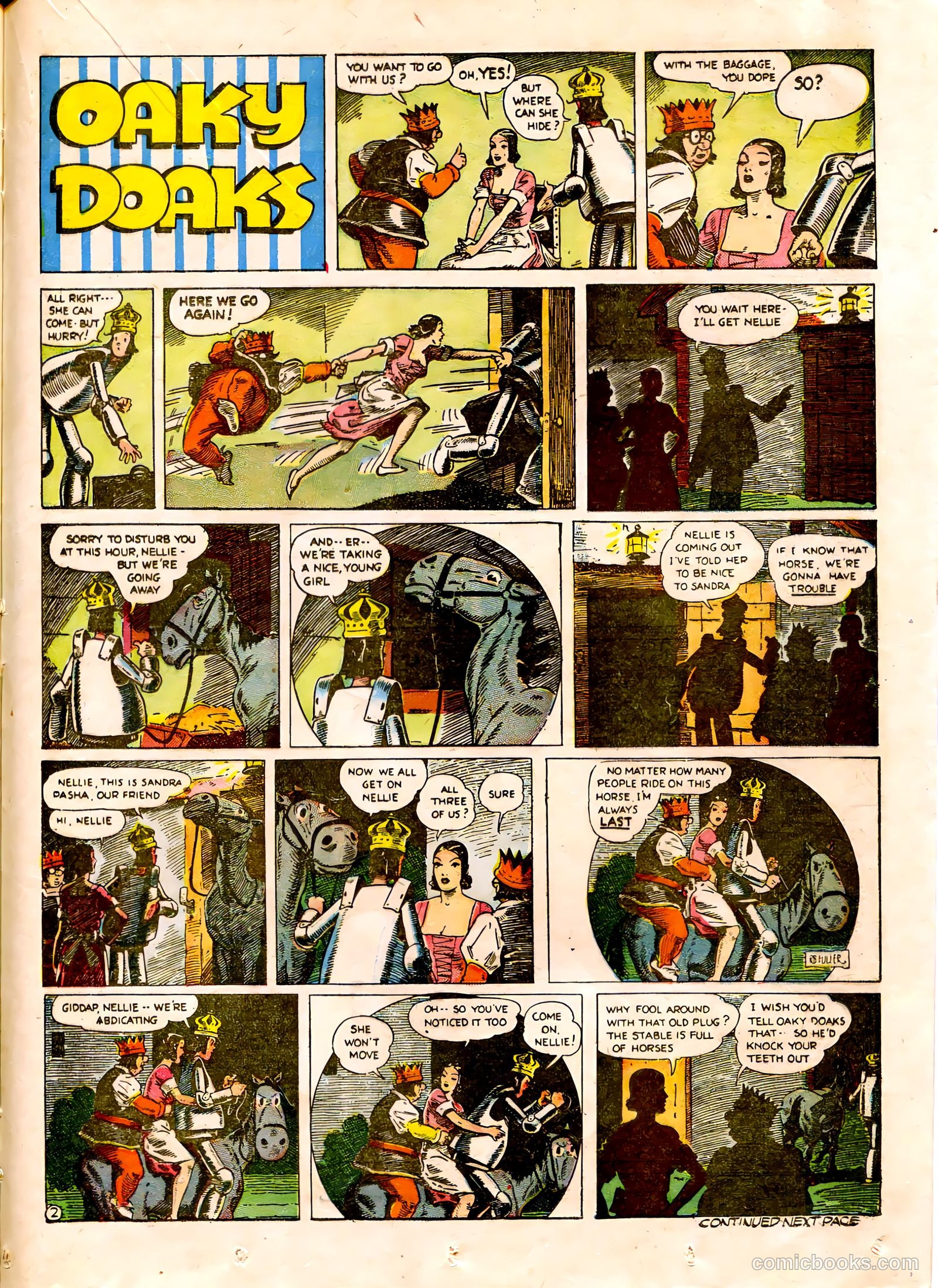 Famous Funnies #67 — page 34 of 63